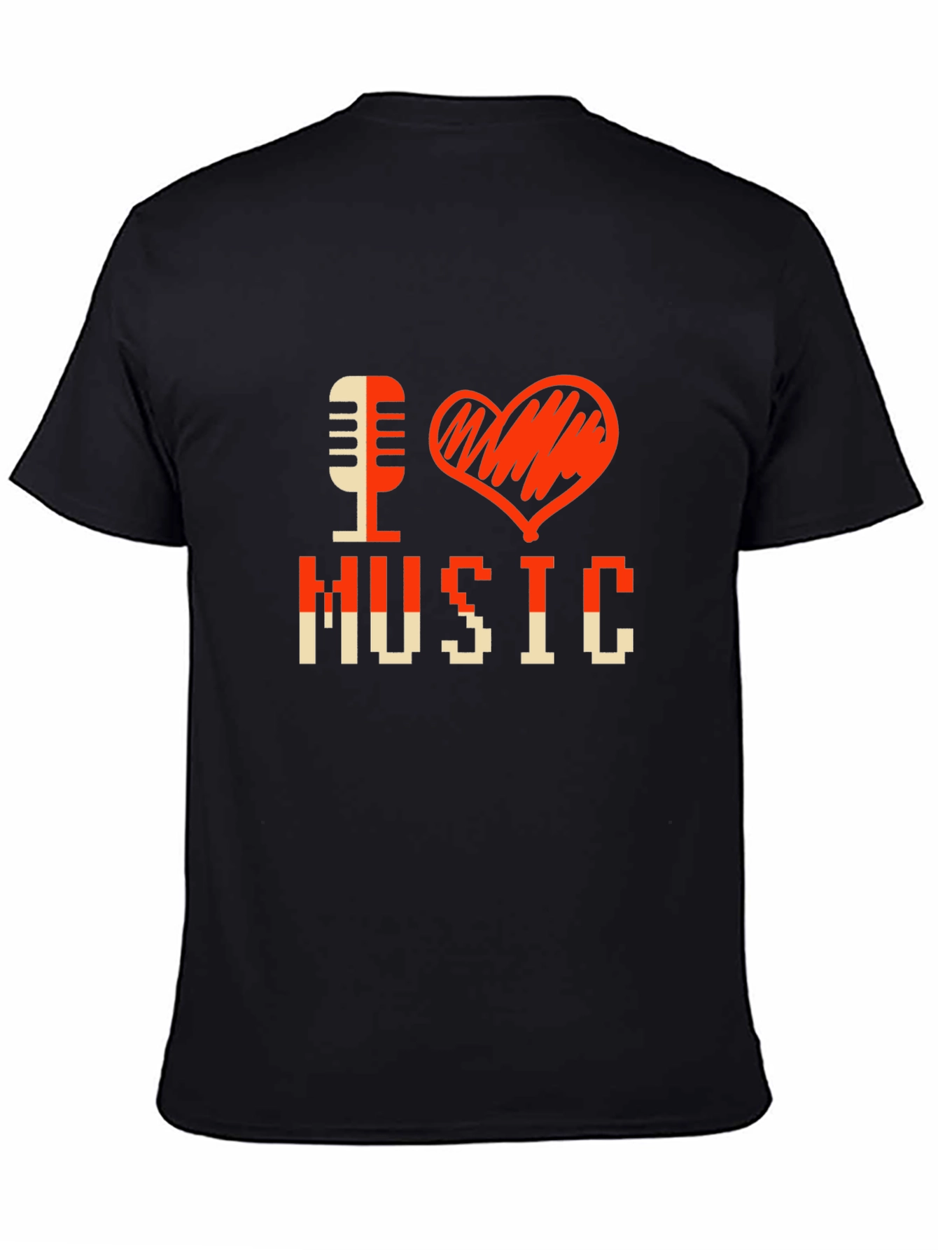 I Love Music Graphic T-Shirt