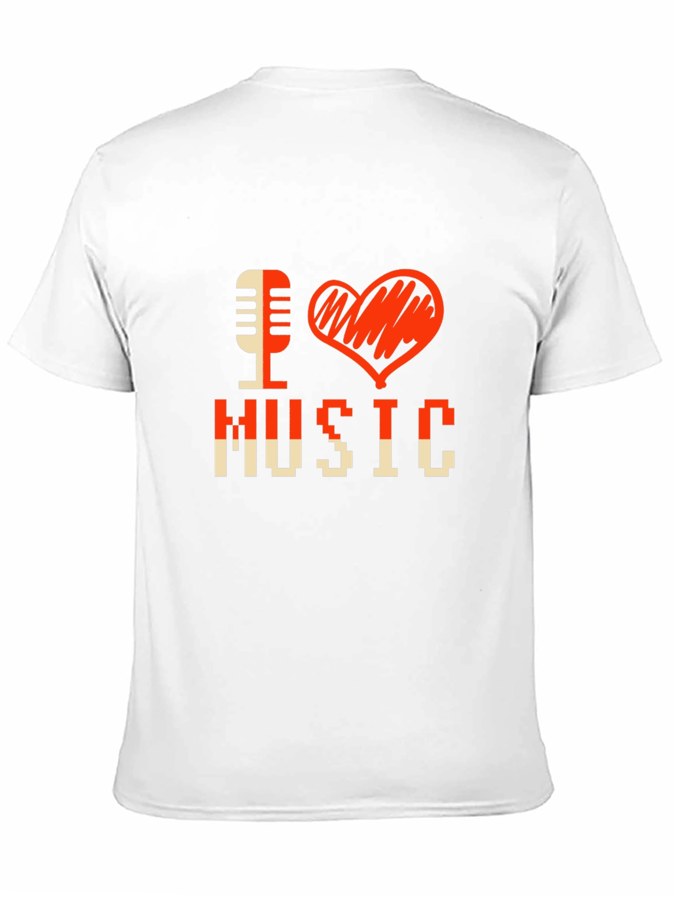 I Love Music Graphic T-Shirt