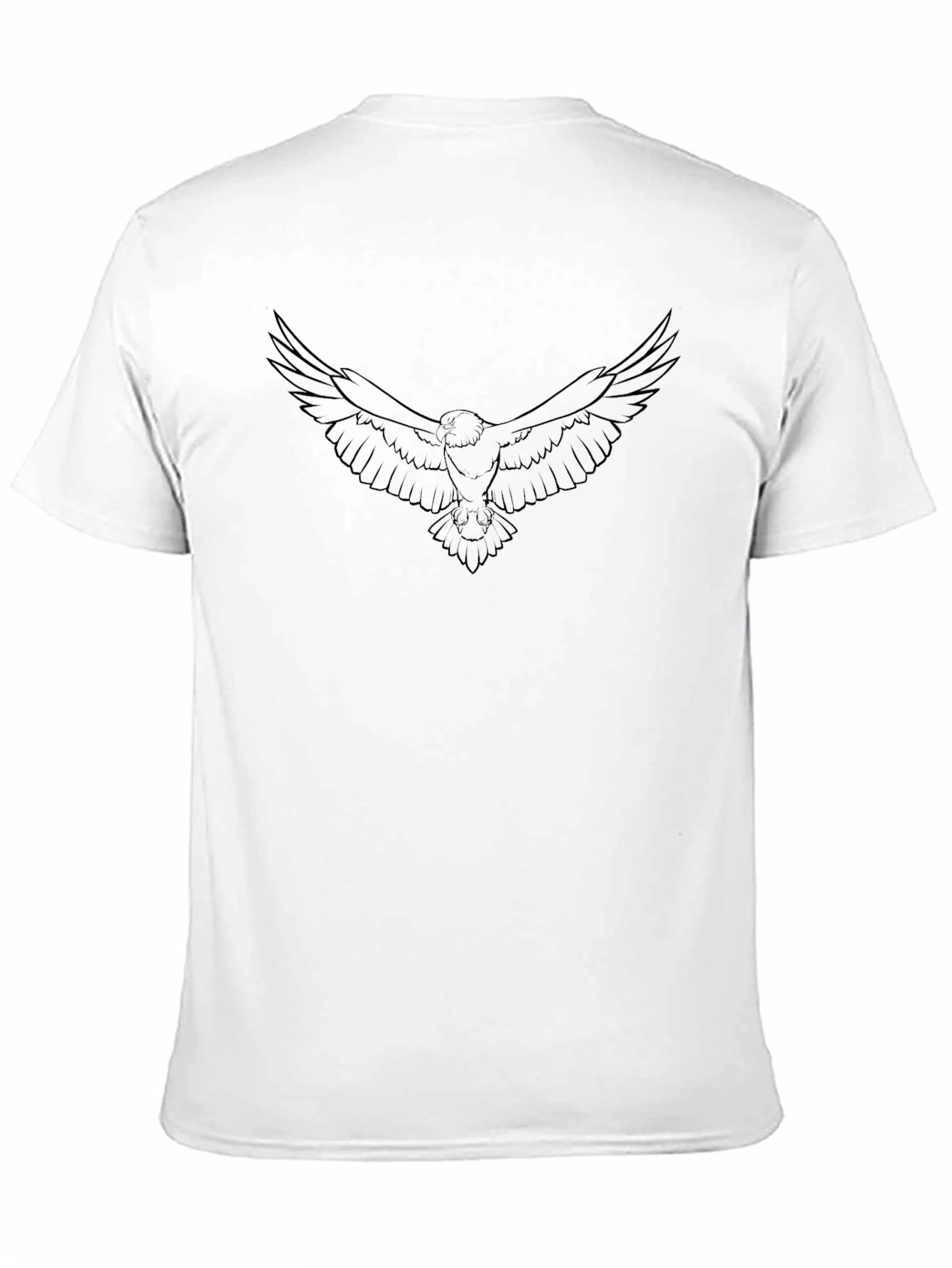 Black Eagle Graphic Tee - Mens Short Sleeve