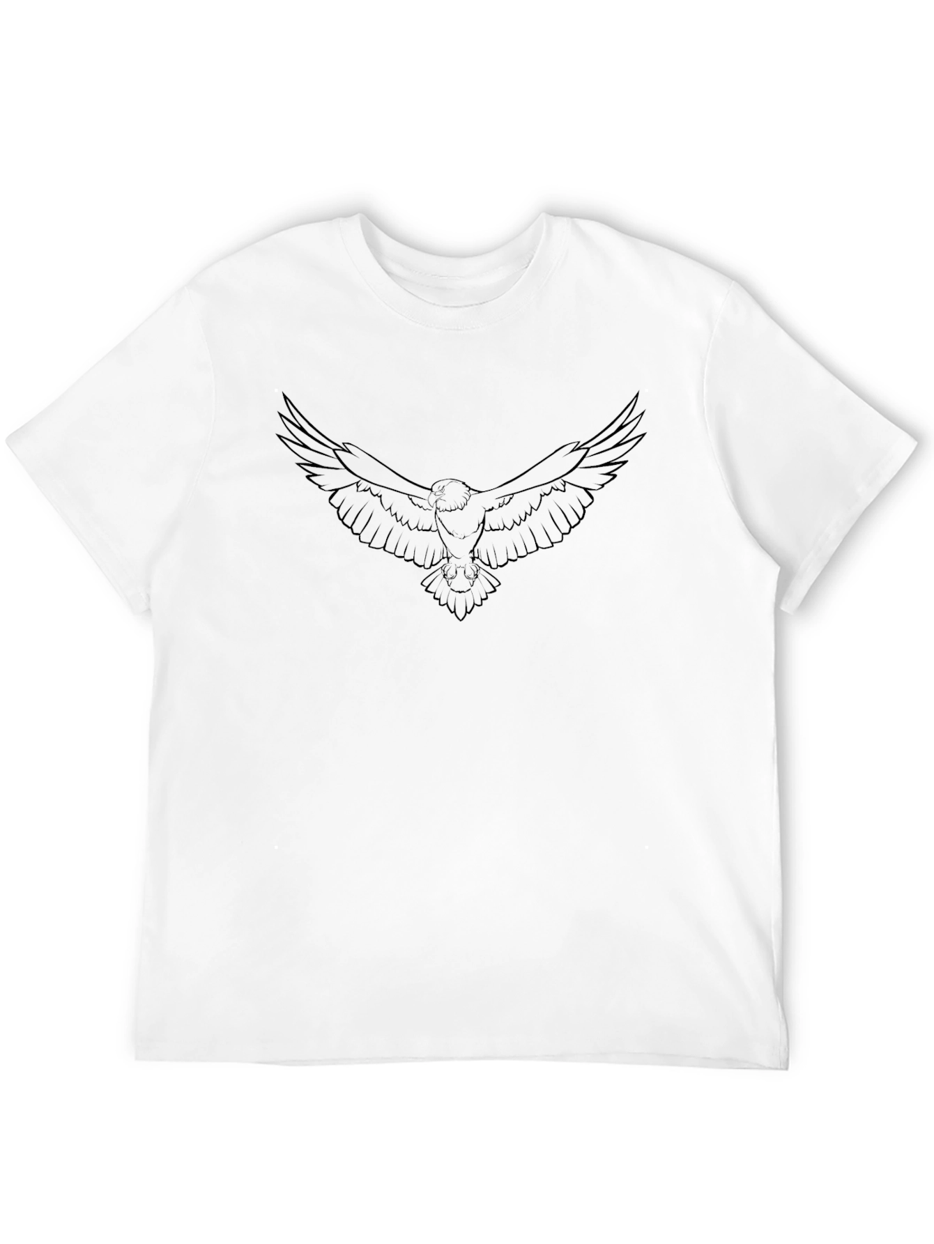 Black Eagle Graphic Tee - Mens Short Sleeve