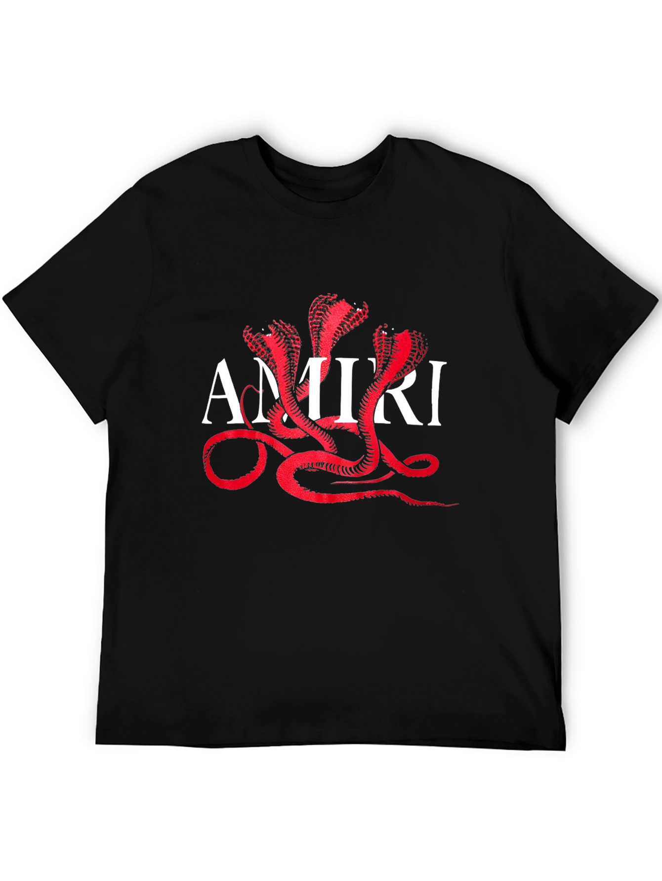 Cobra Graphic T-Shirt - Stylish Black Tee