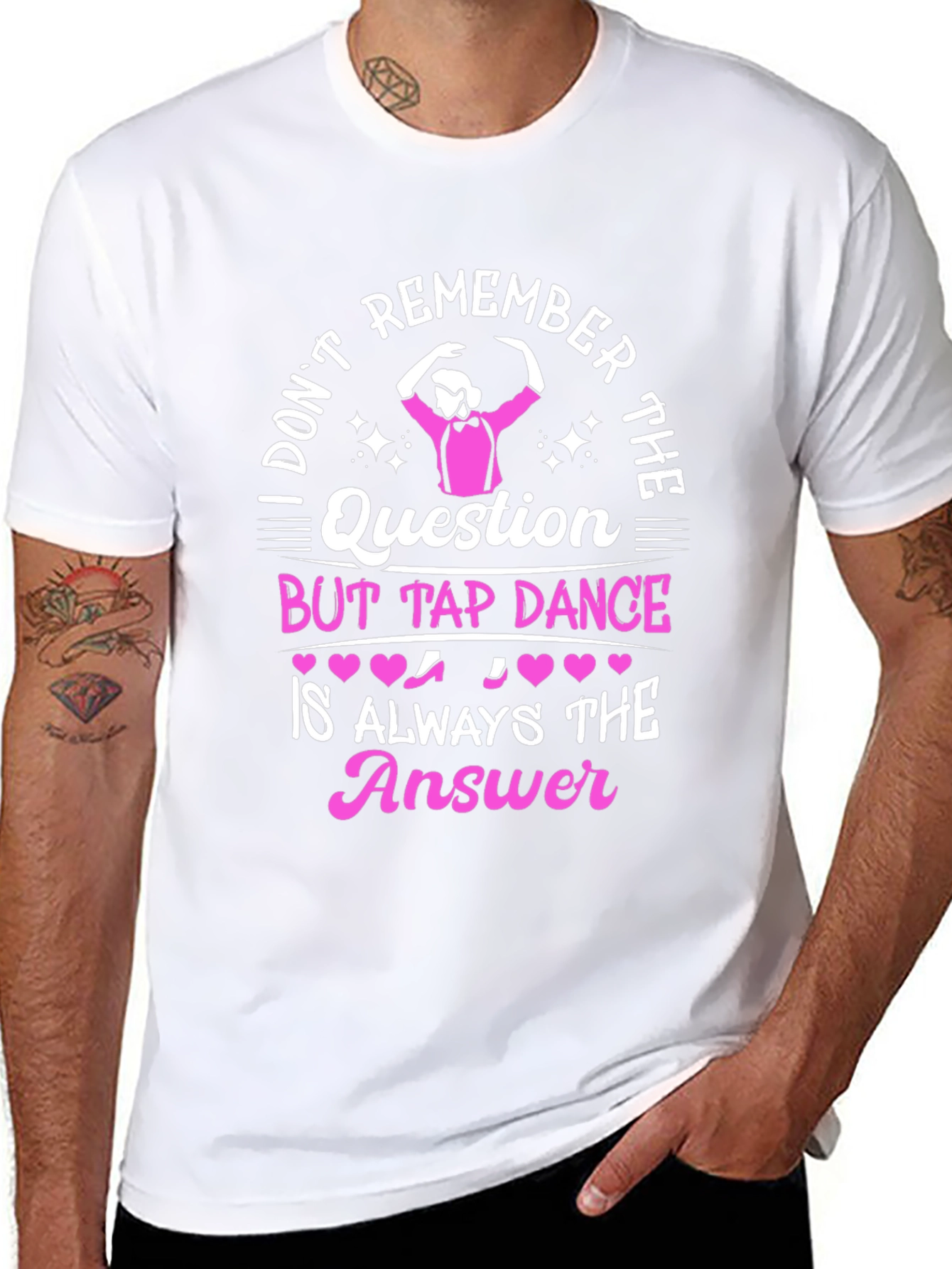 Tap Dance Answer T-Shirt - Funny Dance Tee