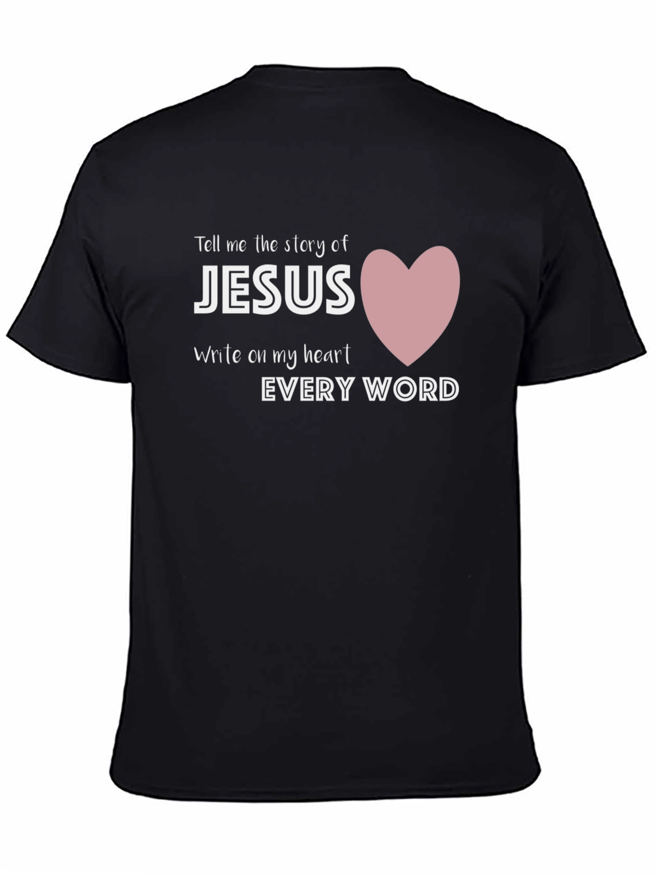 Jesus Heart Graphic Tee - Christian T-Shirt