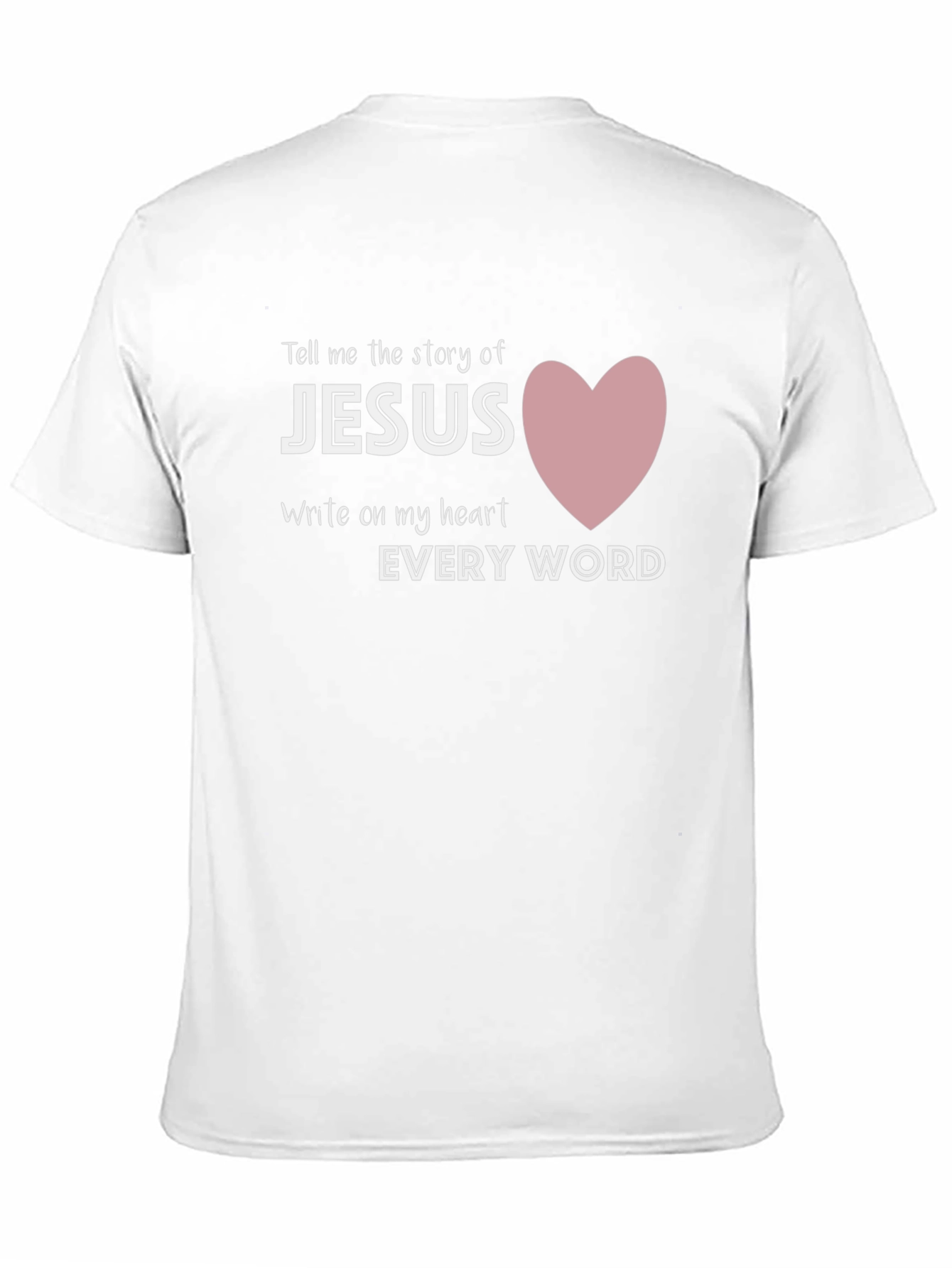 Jesus Heart Graphic Tee - Christian T-Shirt