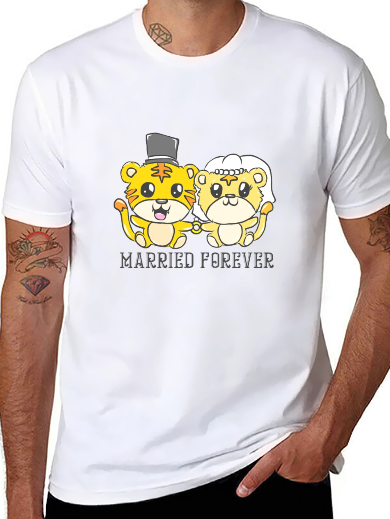 Married Forever Graphic T-Shirt