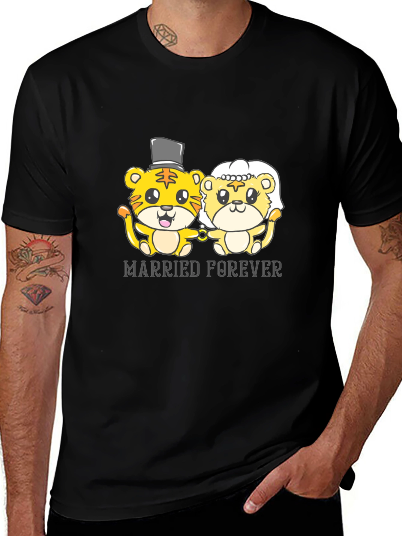 Married Forever Graphic T-Shirt