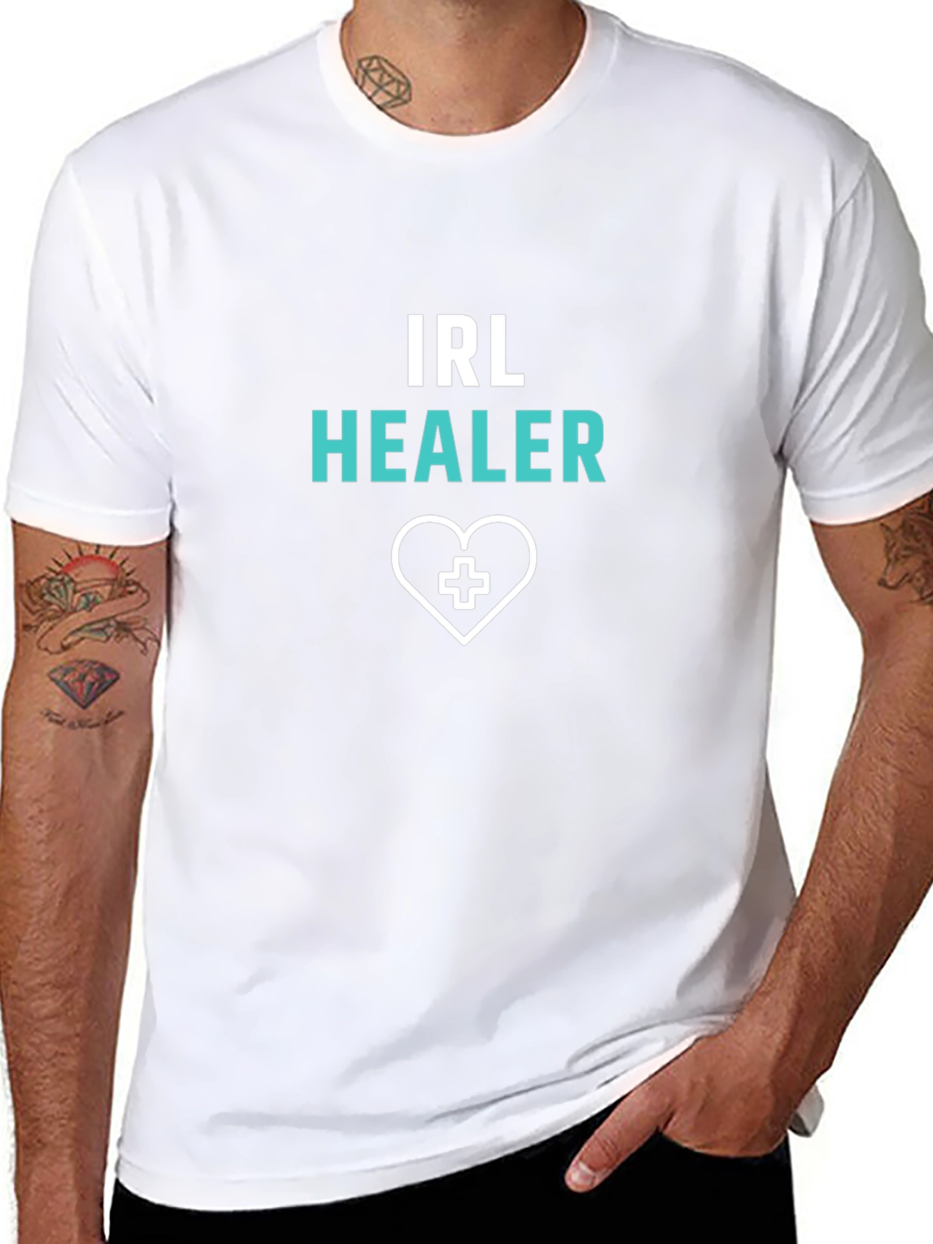 IRL Healer T-Shirt - Comfort Fit Cotton Tee