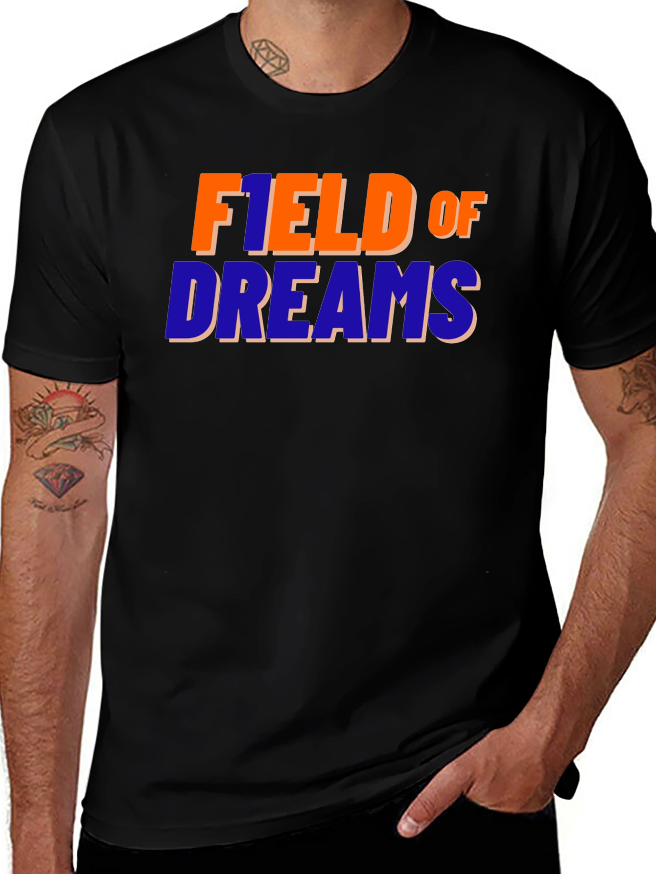 Field of Dreams Graphic T-Shirt - Retro Style