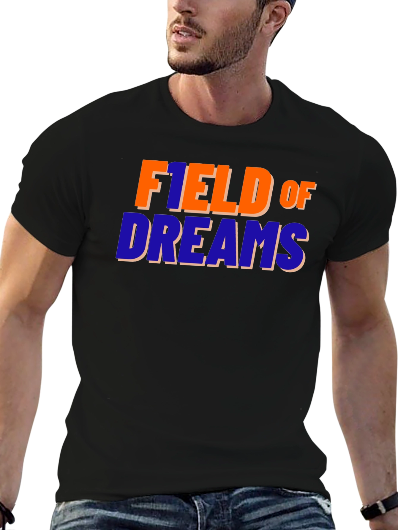 Field of Dreams Graphic T-Shirt - Retro Style