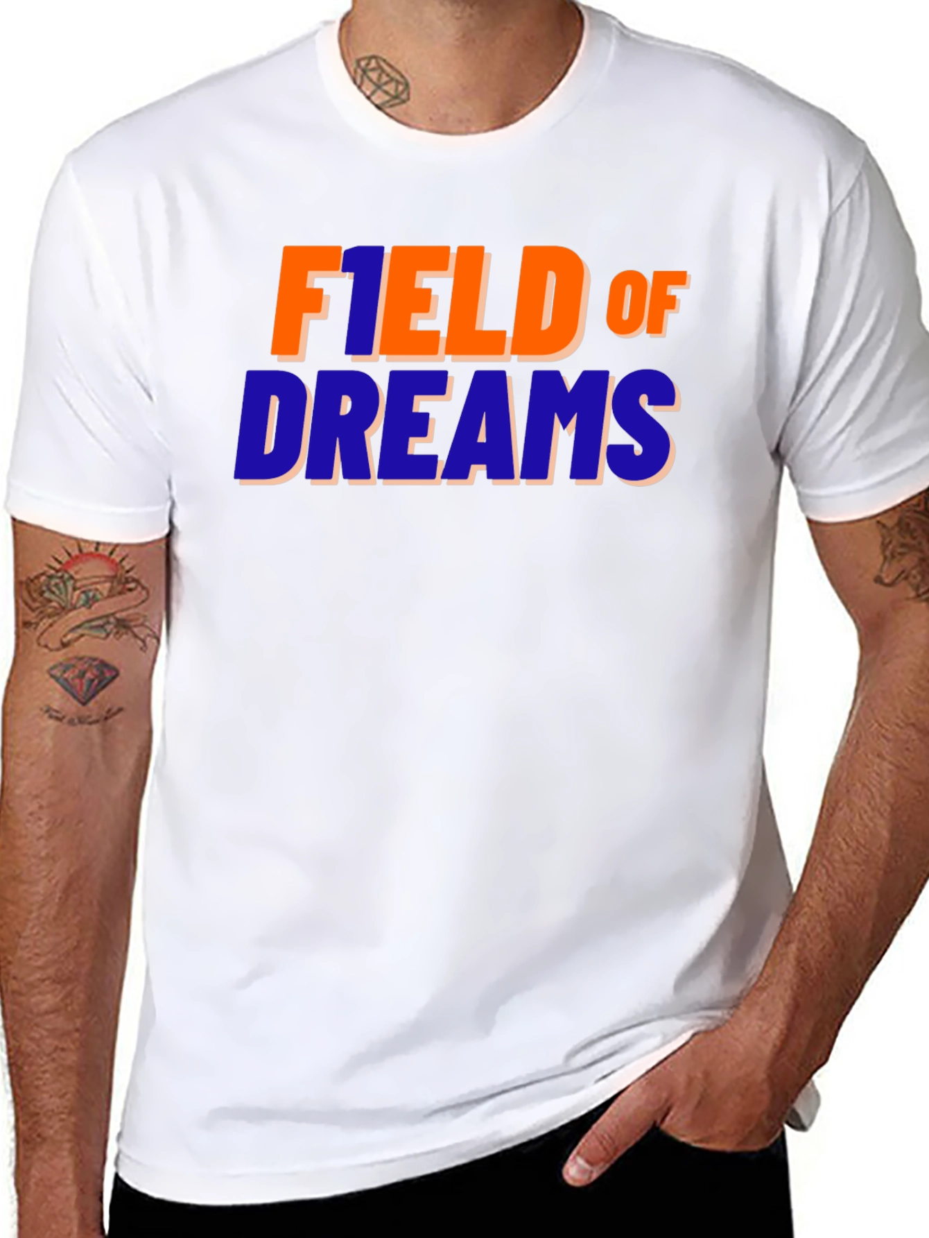 Field of Dreams Graphic T-Shirt - Retro Style