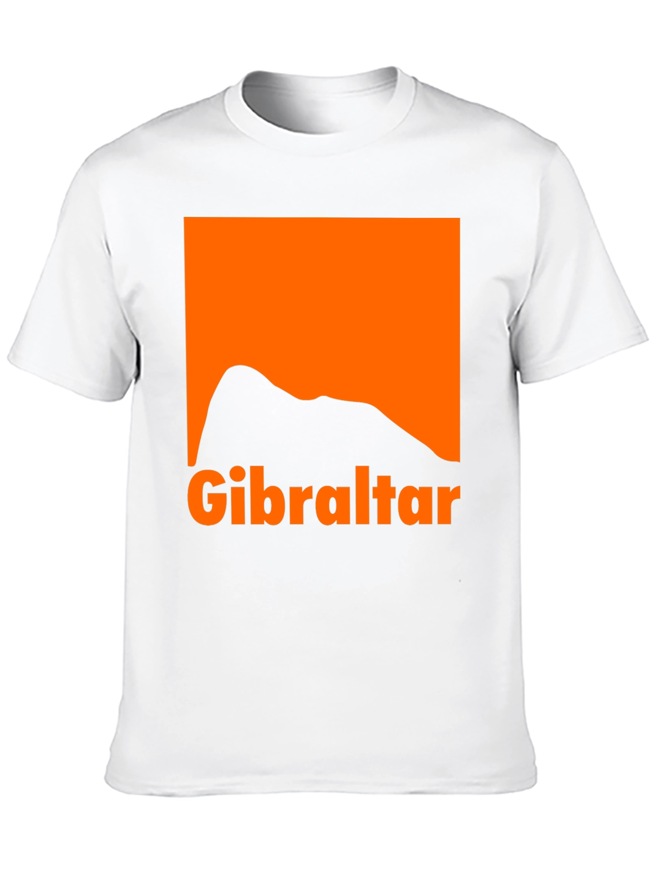 Gibraltar T-Shirt - Orange Mountain Design