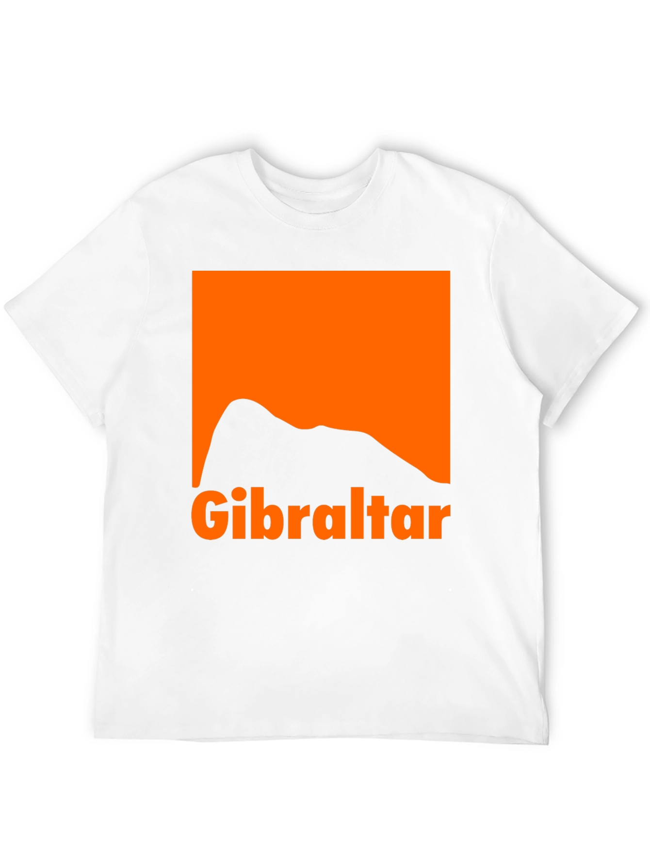 Gibraltar T-Shirt - Orange Mountain Design