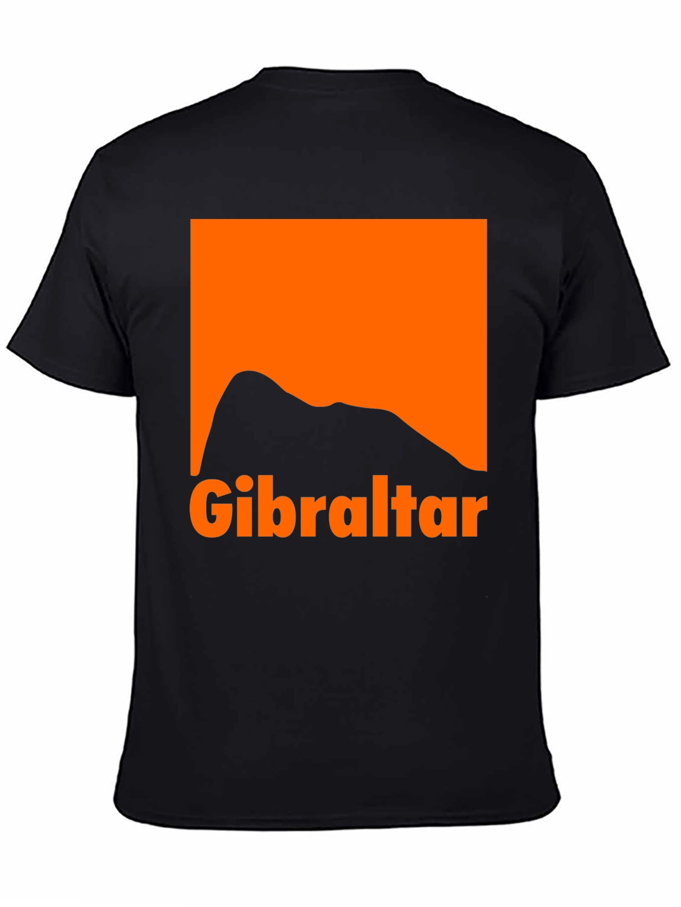 Gibraltar T-Shirt - Orange Mountain Design