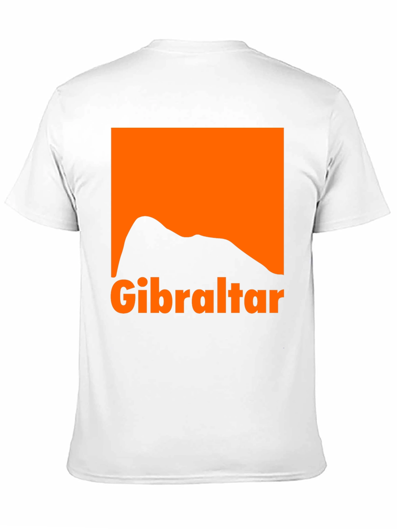 Gibraltar T-Shirt - Orange Mountain Design