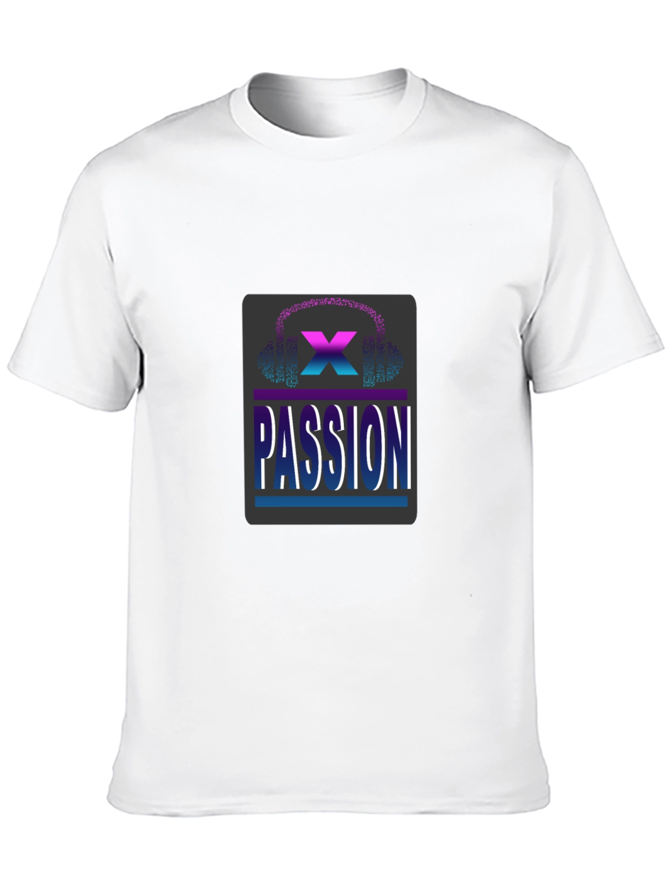 Passion X T-Shirt - Black Cotton Blend