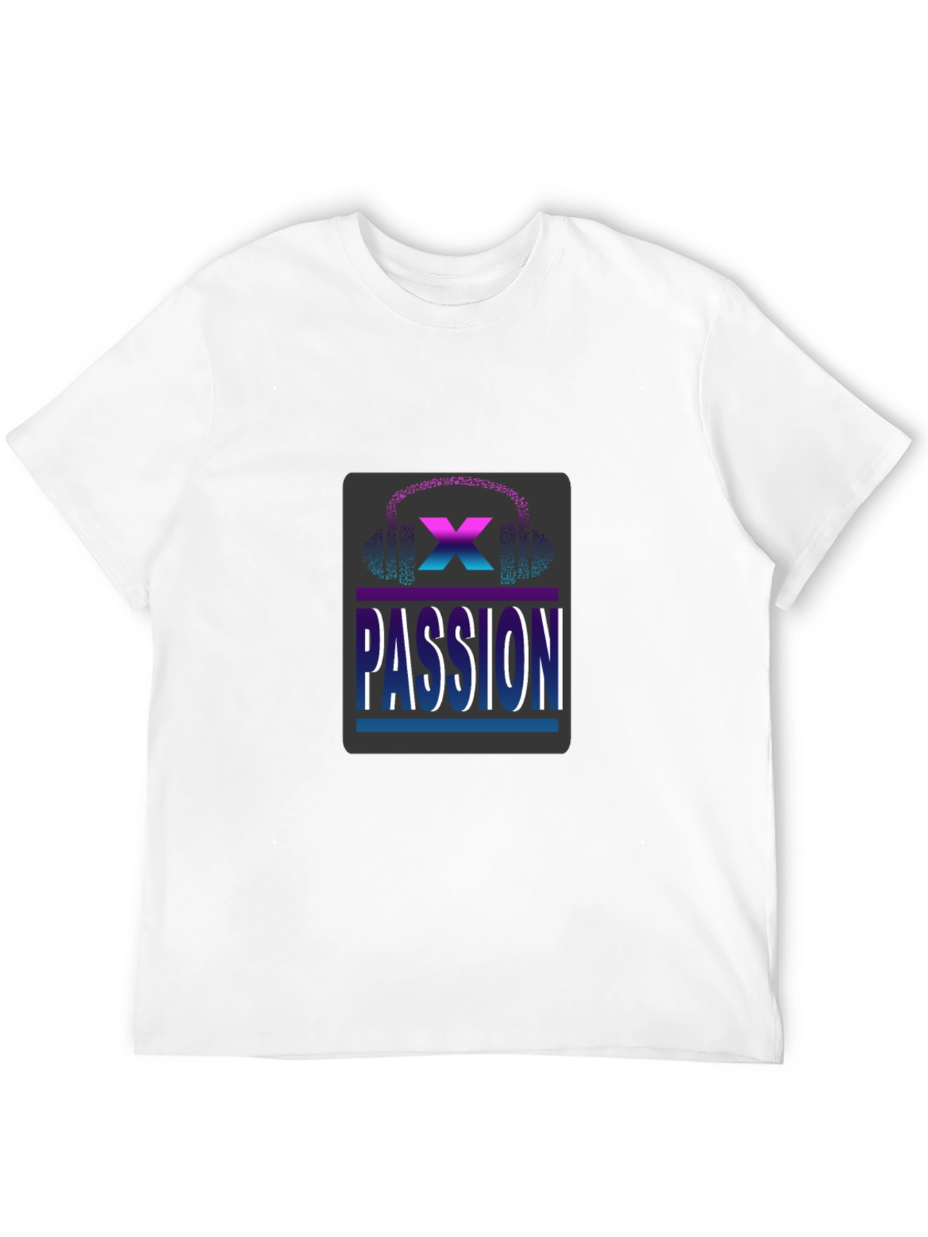 Passion X T-Shirt - Black Cotton Blend
