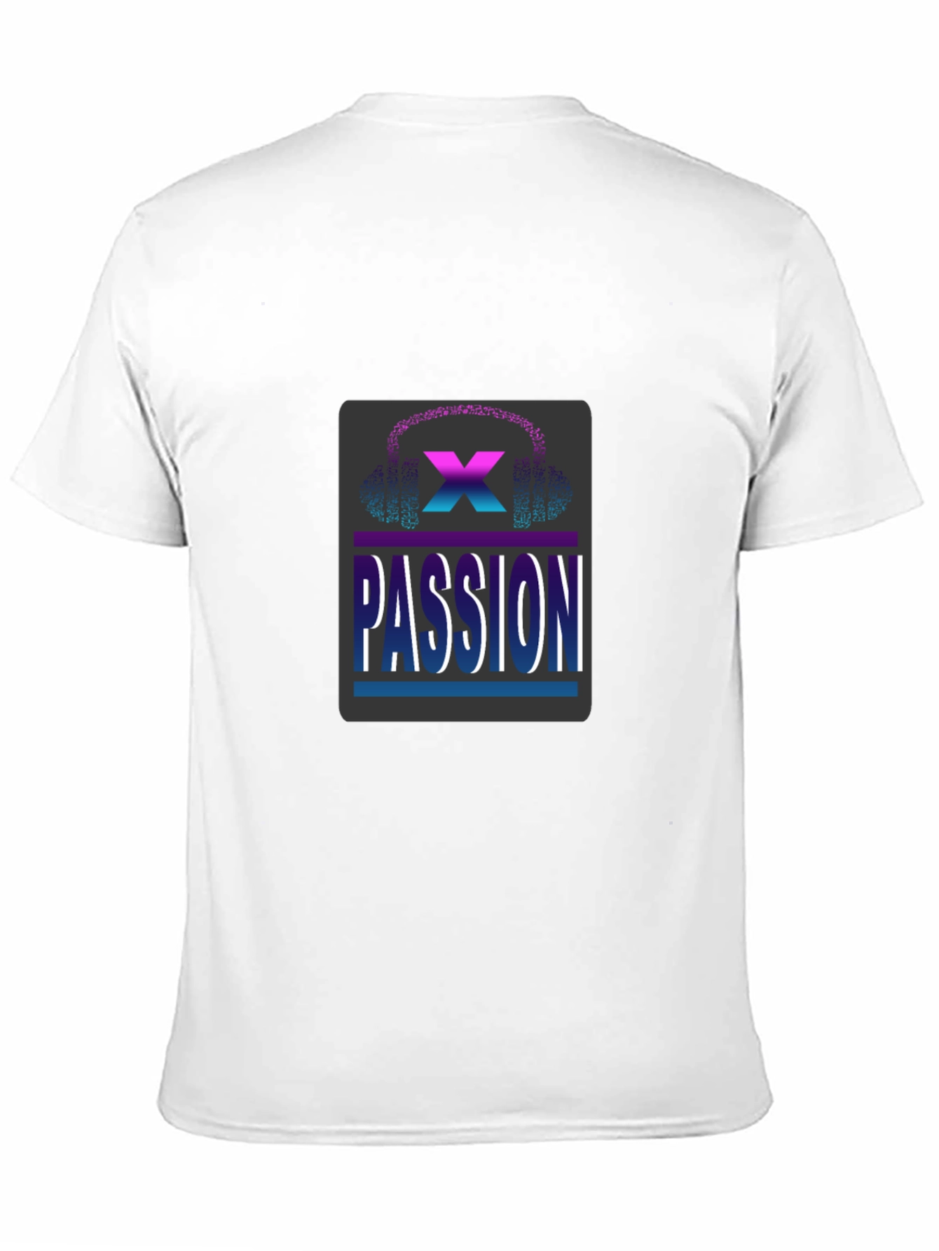 Passion X T-Shirt - Black Cotton Blend