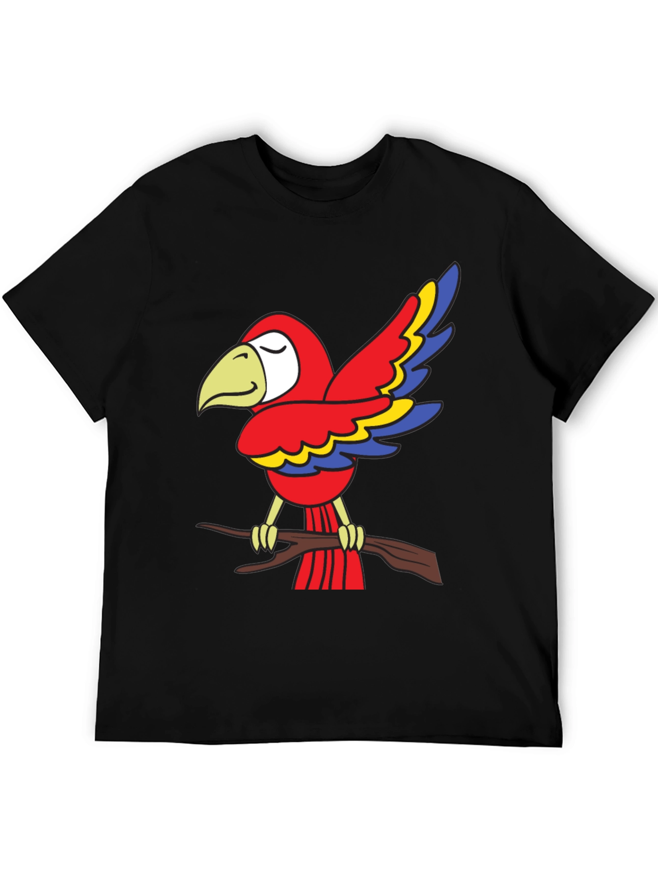 Parrot Graphic Tee - Bird Lovers T-Shirt