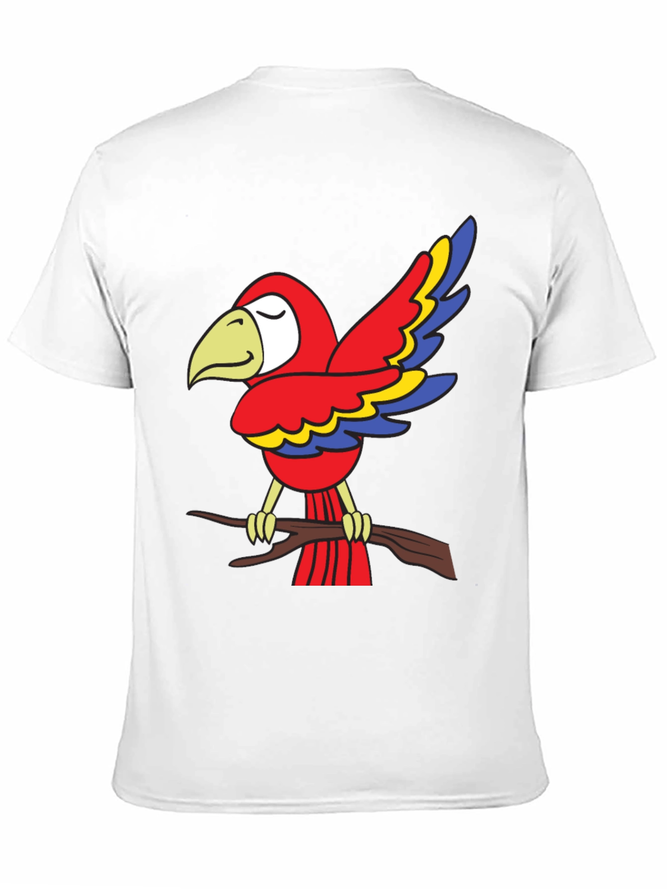 Parrot Graphic Tee - Bird Lovers T-Shirt