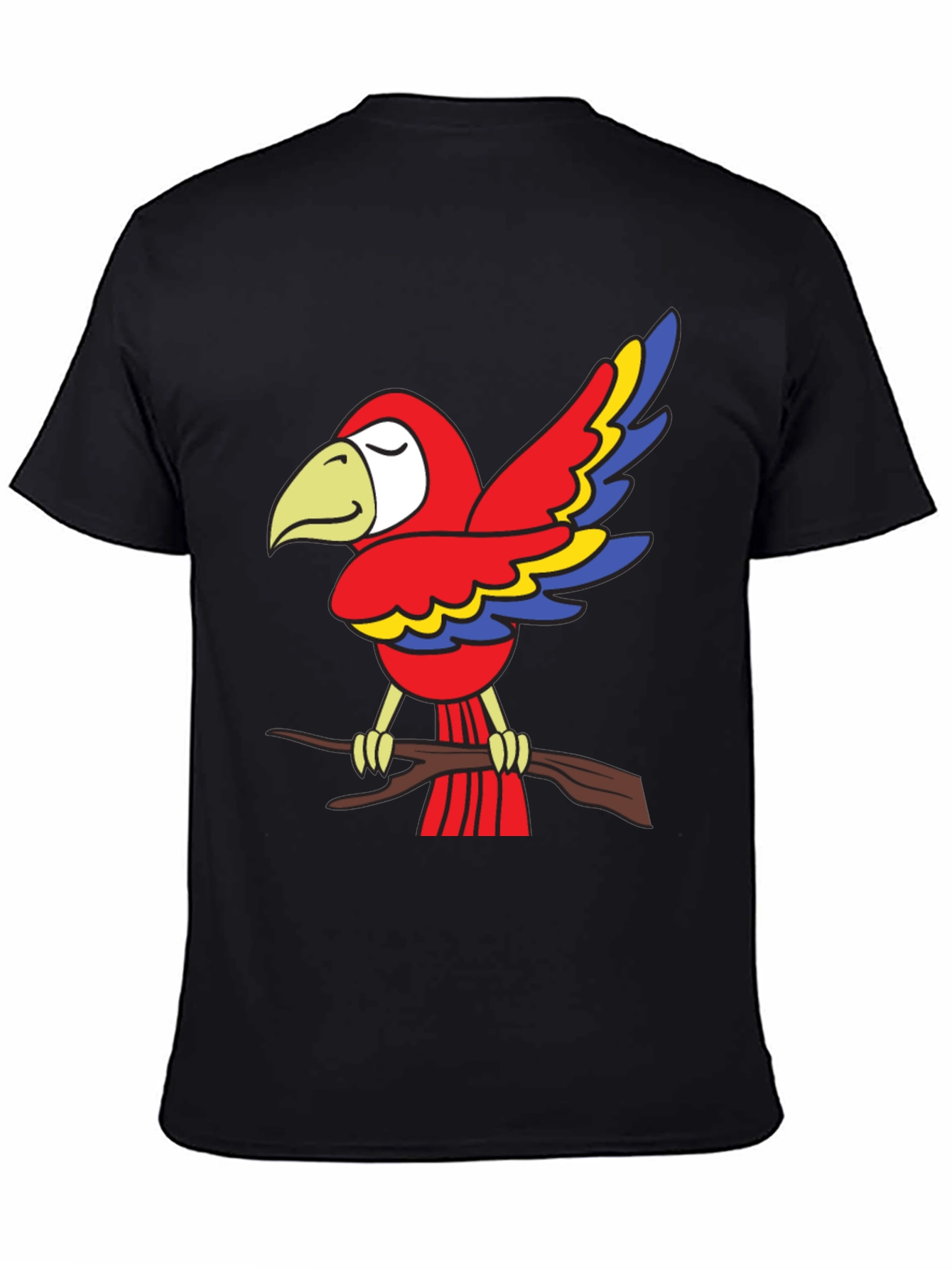 Parrot Graphic Tee - Bird Lovers T-Shirt