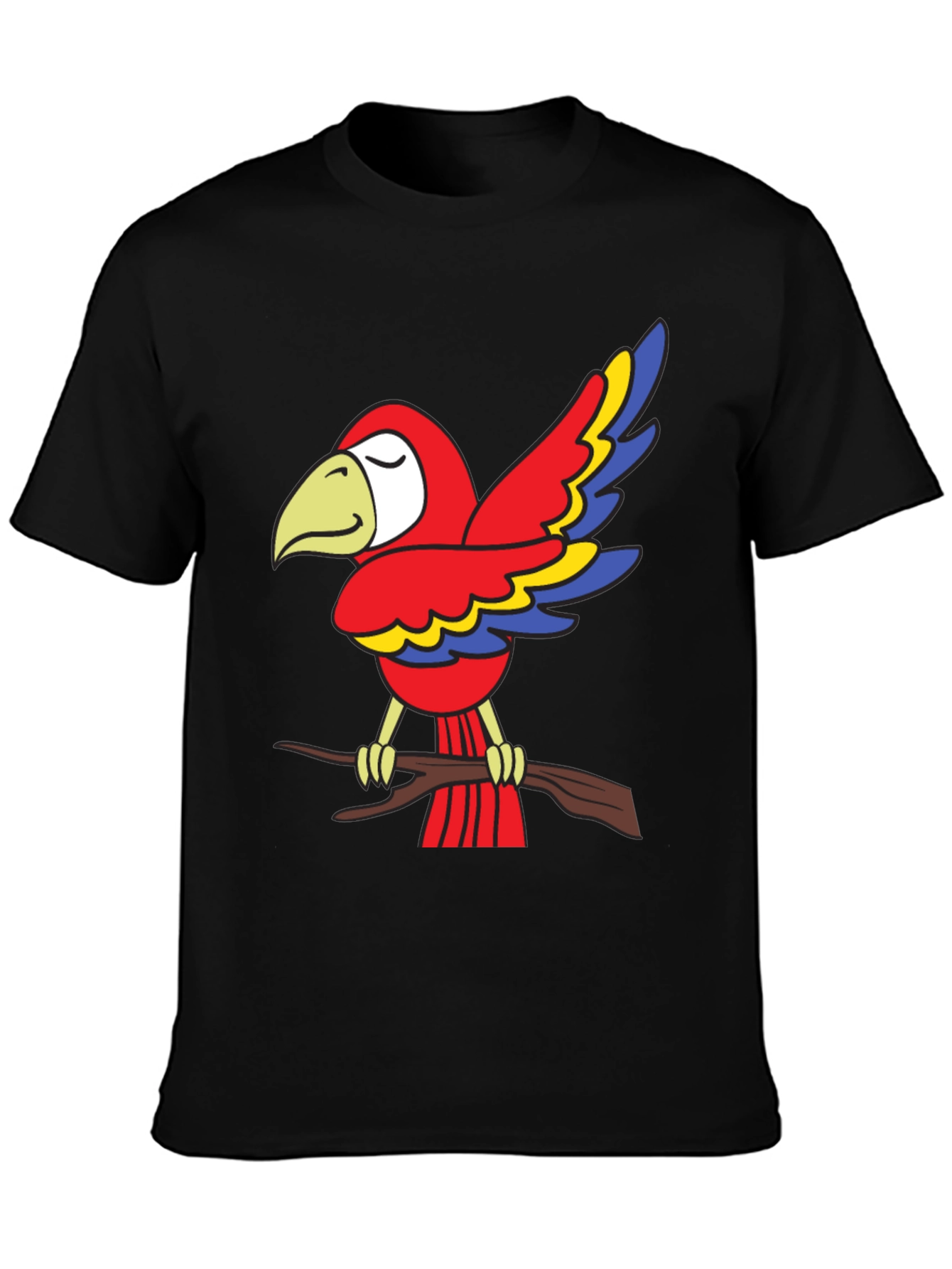 Parrot Graphic Tee - Bird Lovers T-Shirt