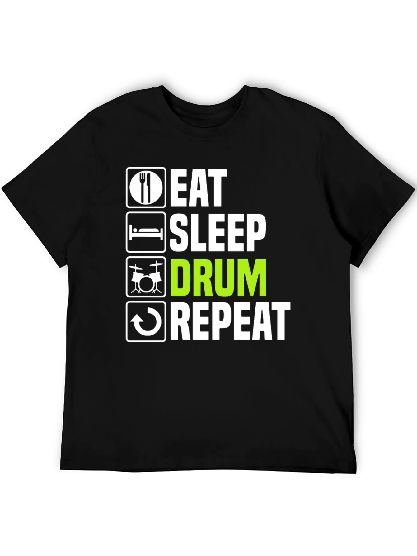 Eat Sleep Drum Repeat T-Shirt