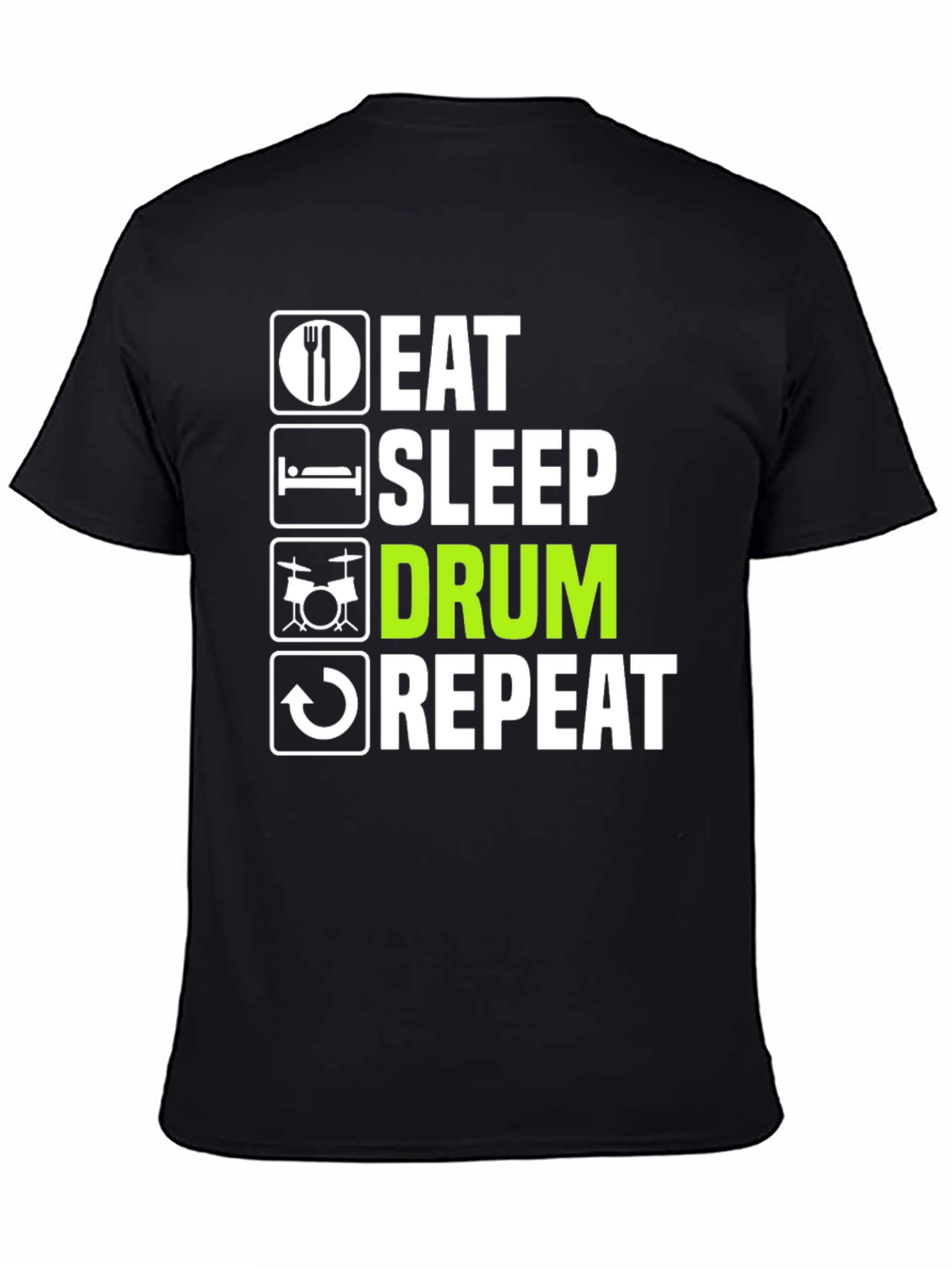 Eat Sleep Drum Repeat T-Shirt