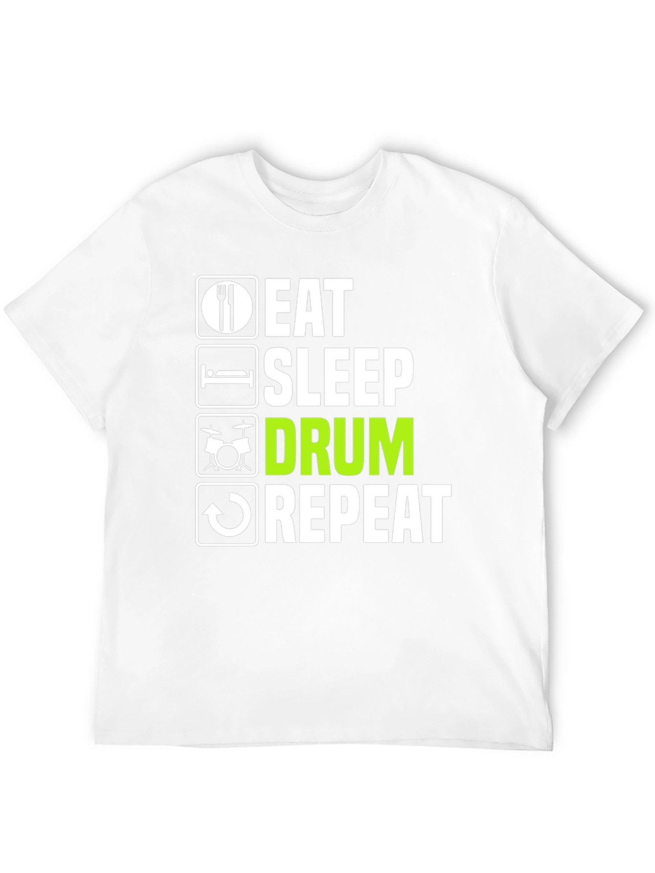 Eat Sleep Drum Repeat T-Shirt