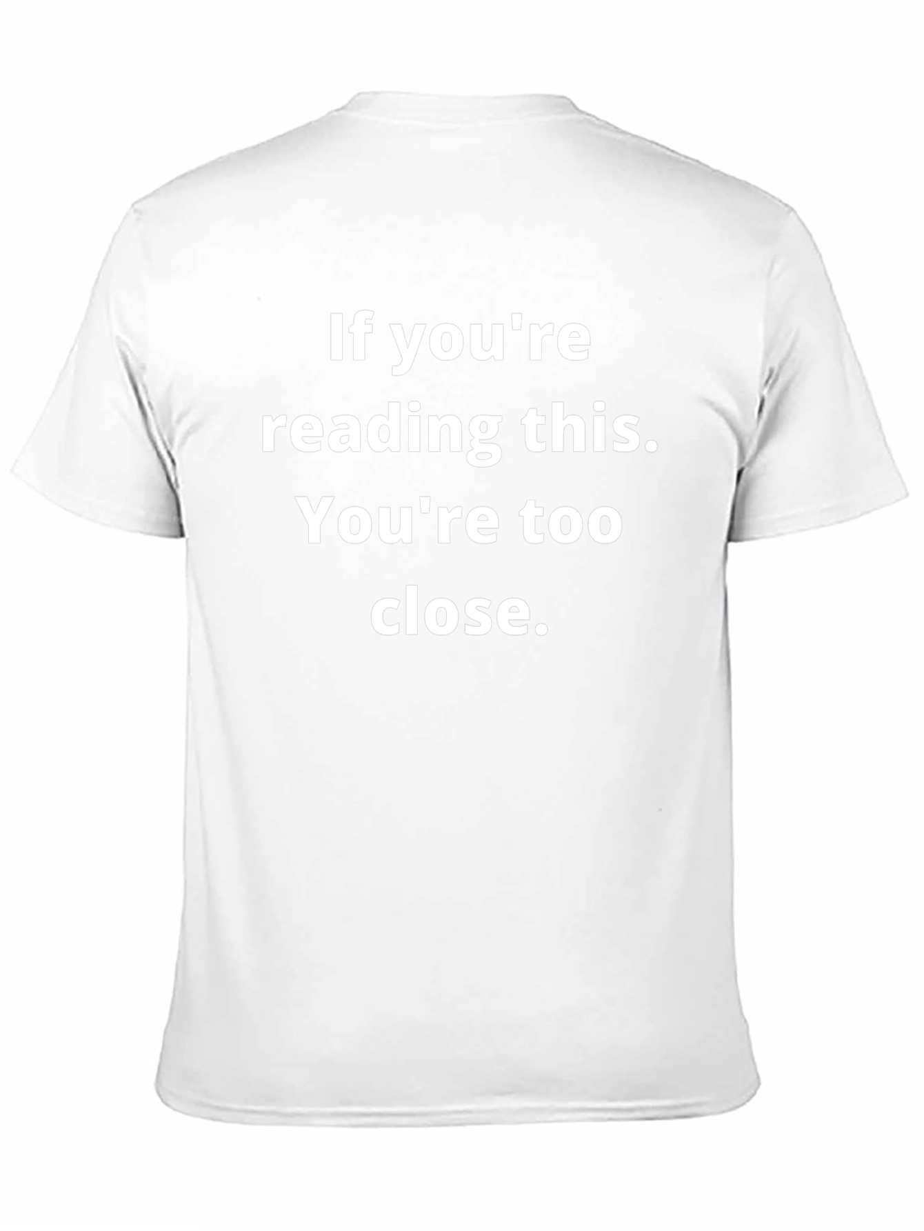 Funny Sarcastic Graphic Tee - Personal Space T-Shirt