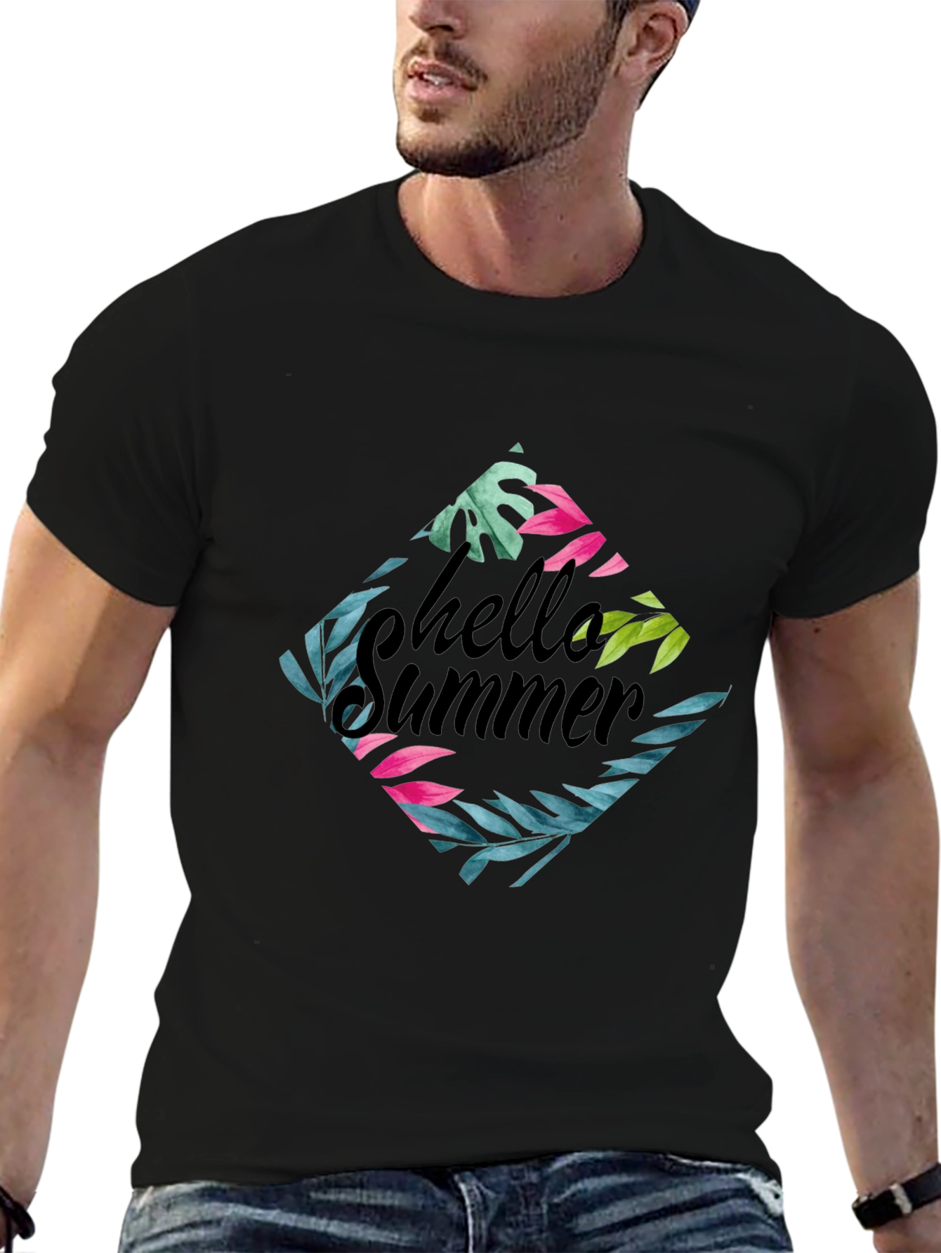 Hello Summer Graphic T-Shirt