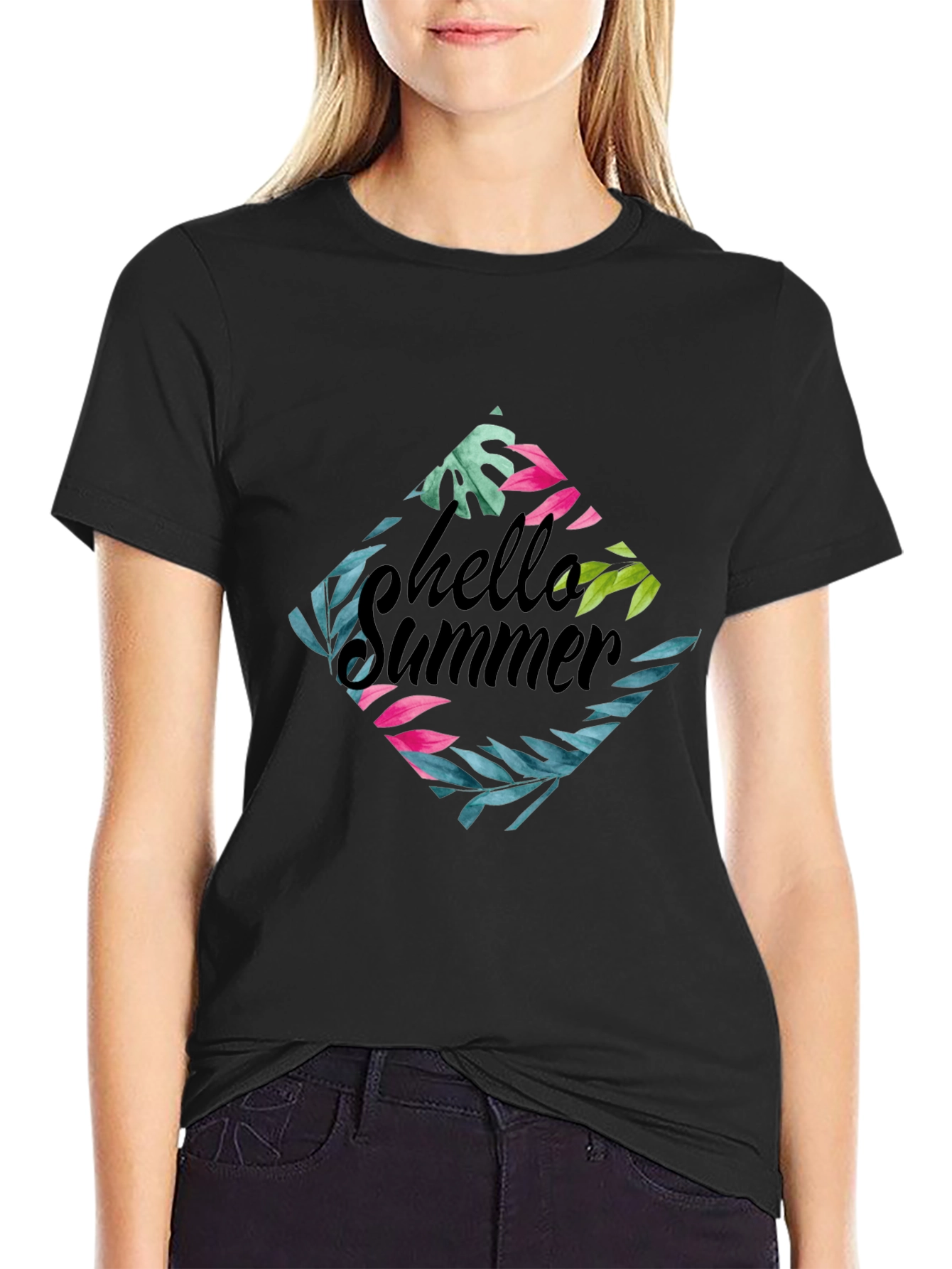 Hello Summer Graphic T-Shirt
