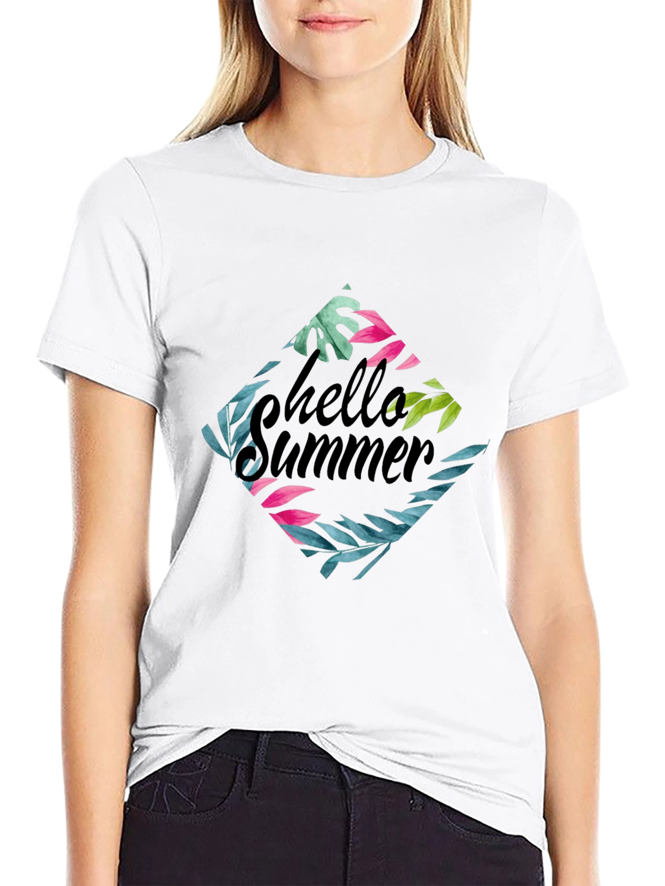Hello Summer Graphic T-Shirt