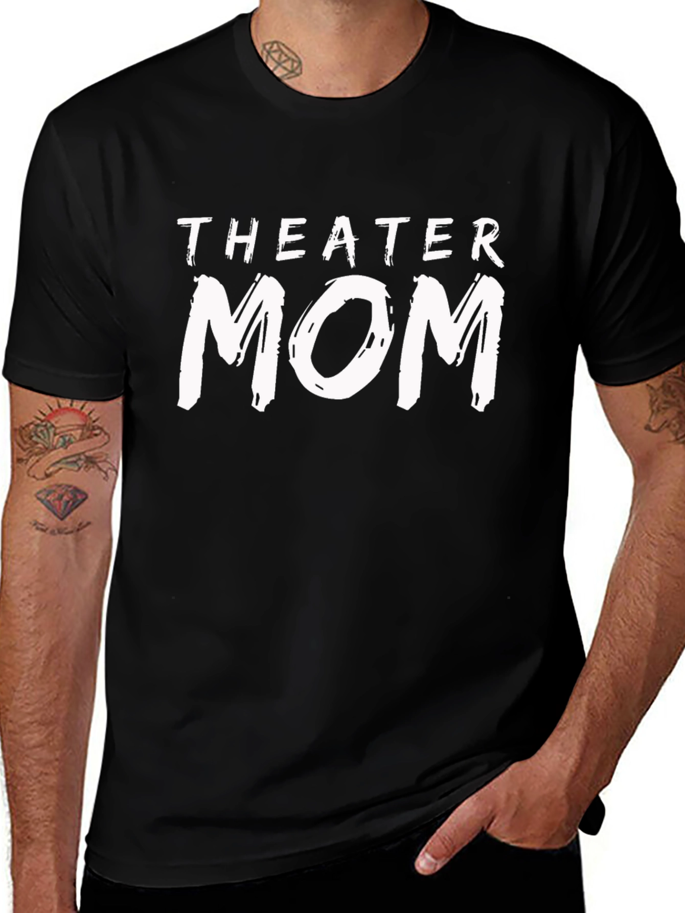 Theater Mom T-Shirt - Black Graphic Tee