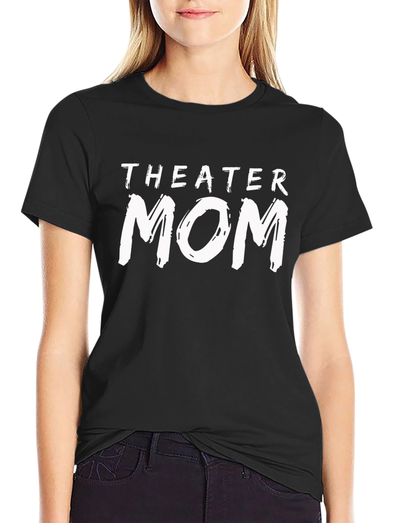 Theater Mom T-Shirt - Black Graphic Tee