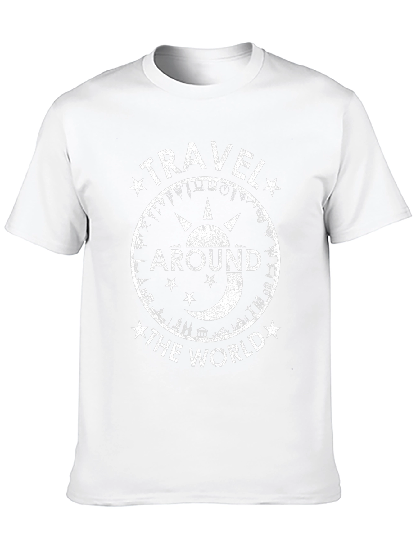 Travel Around the World Graphic Tee - Unisex