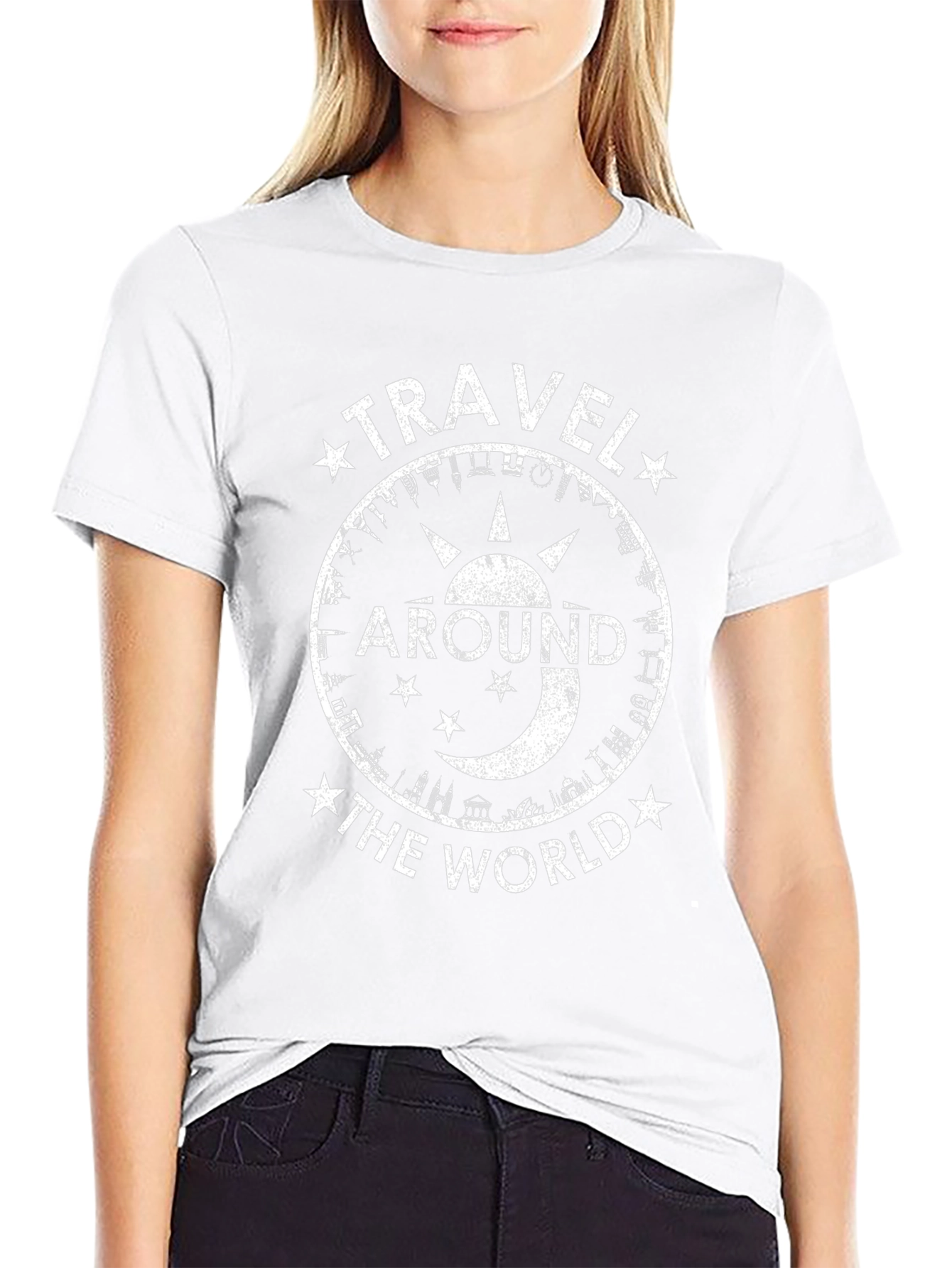 Travel Around the World Graphic Tee - Unisex