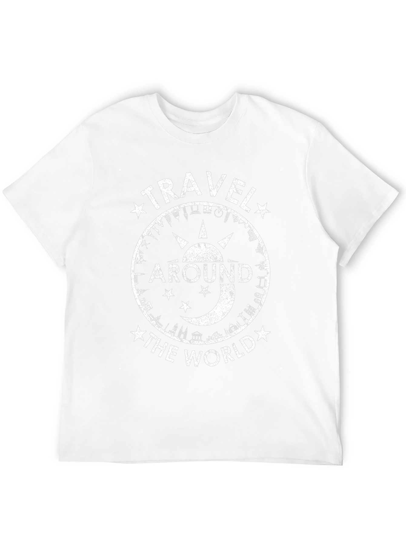 Travel Around the World Graphic Tee - Unisex