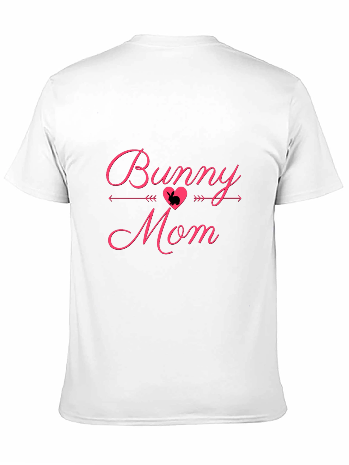 Bunny Mom Black Graphic Tee