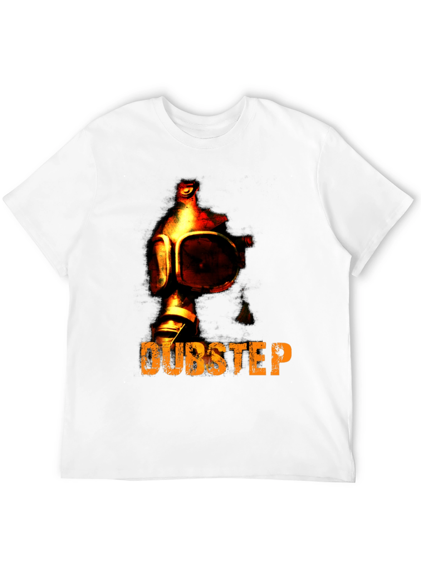 Dubstep Gas Mask Graphic T-Shirt
