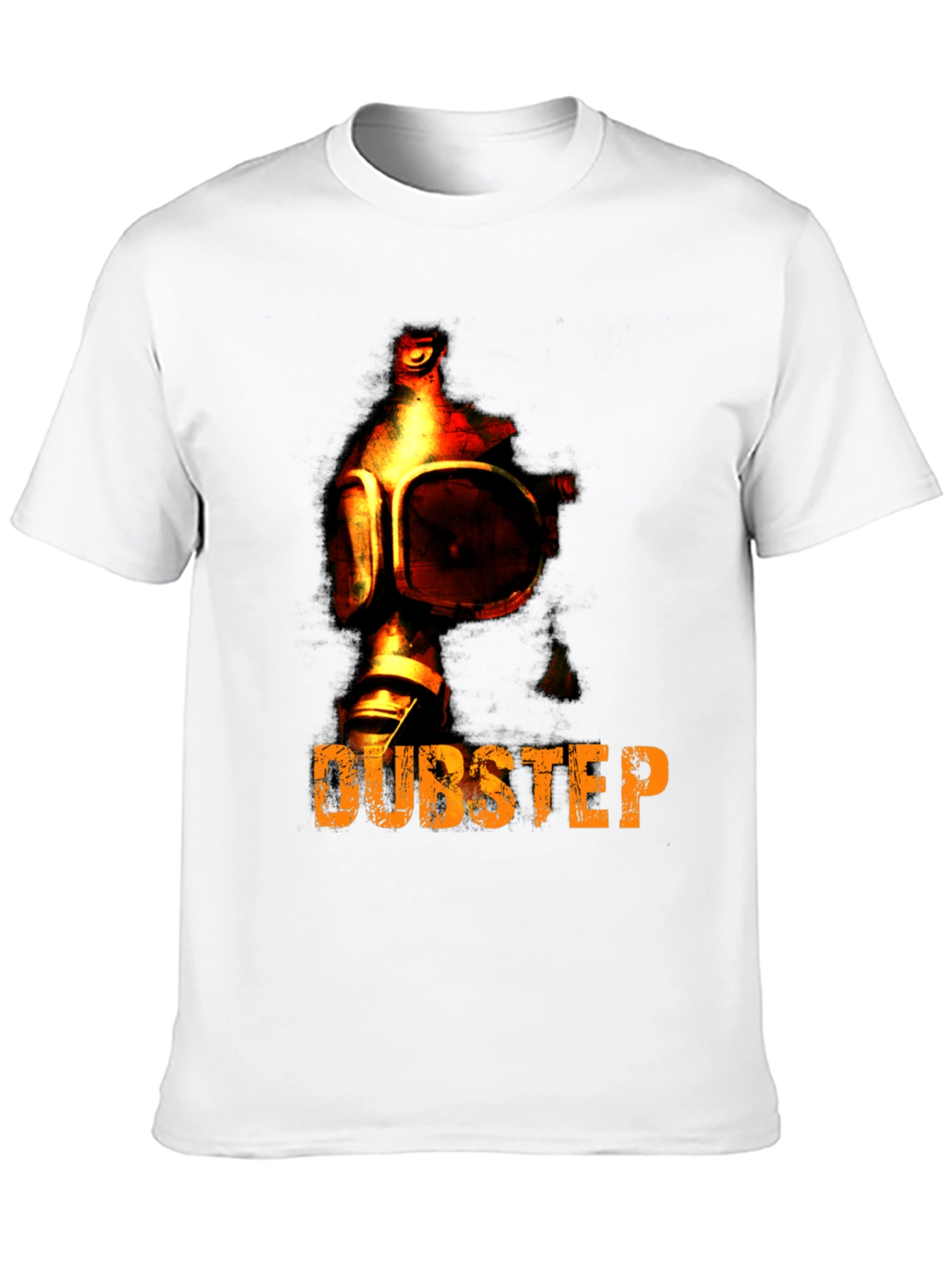 Dubstep Gas Mask Graphic T-Shirt