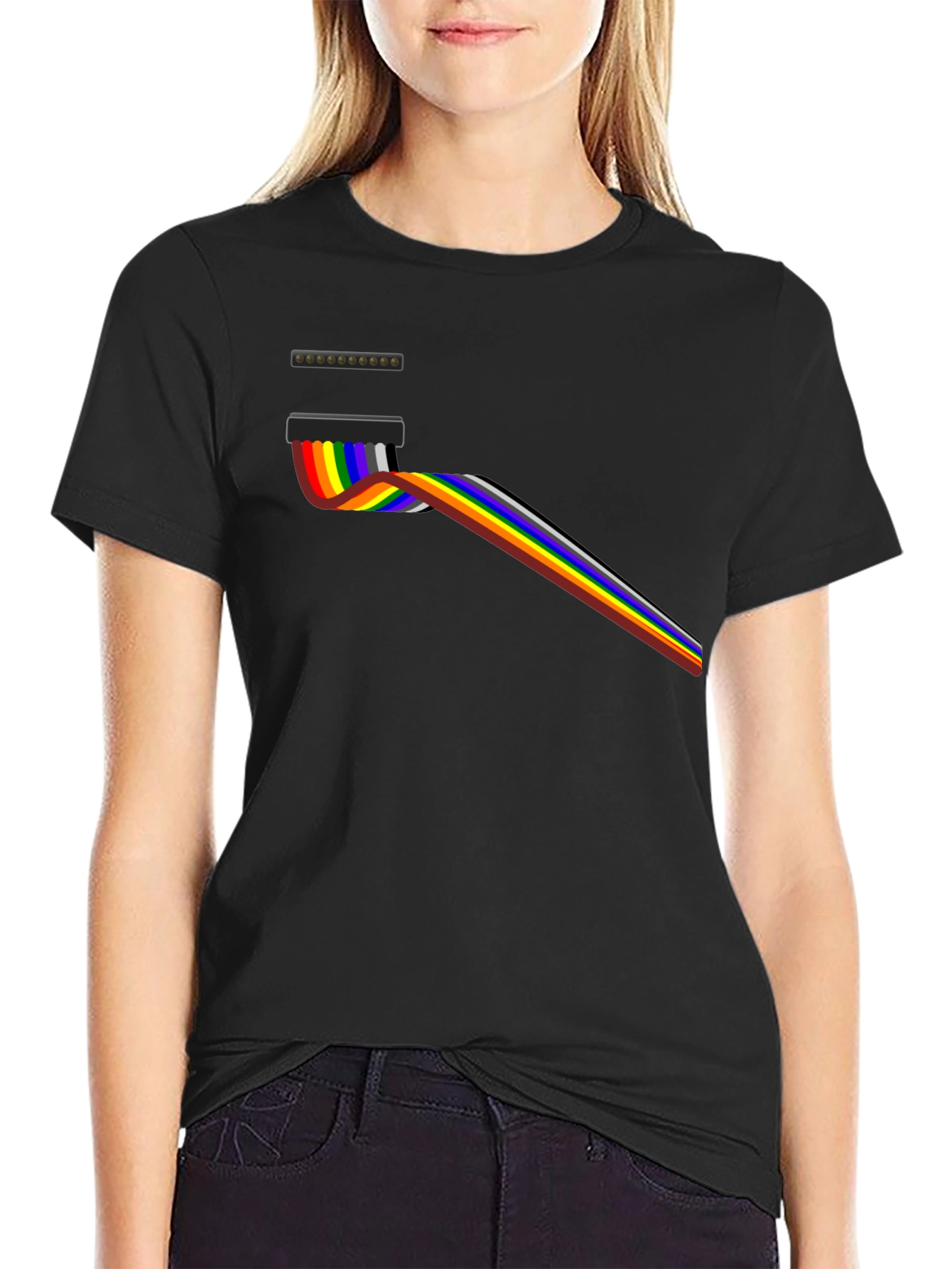 Rainbow Flow T-Shirt - Graphic Tee