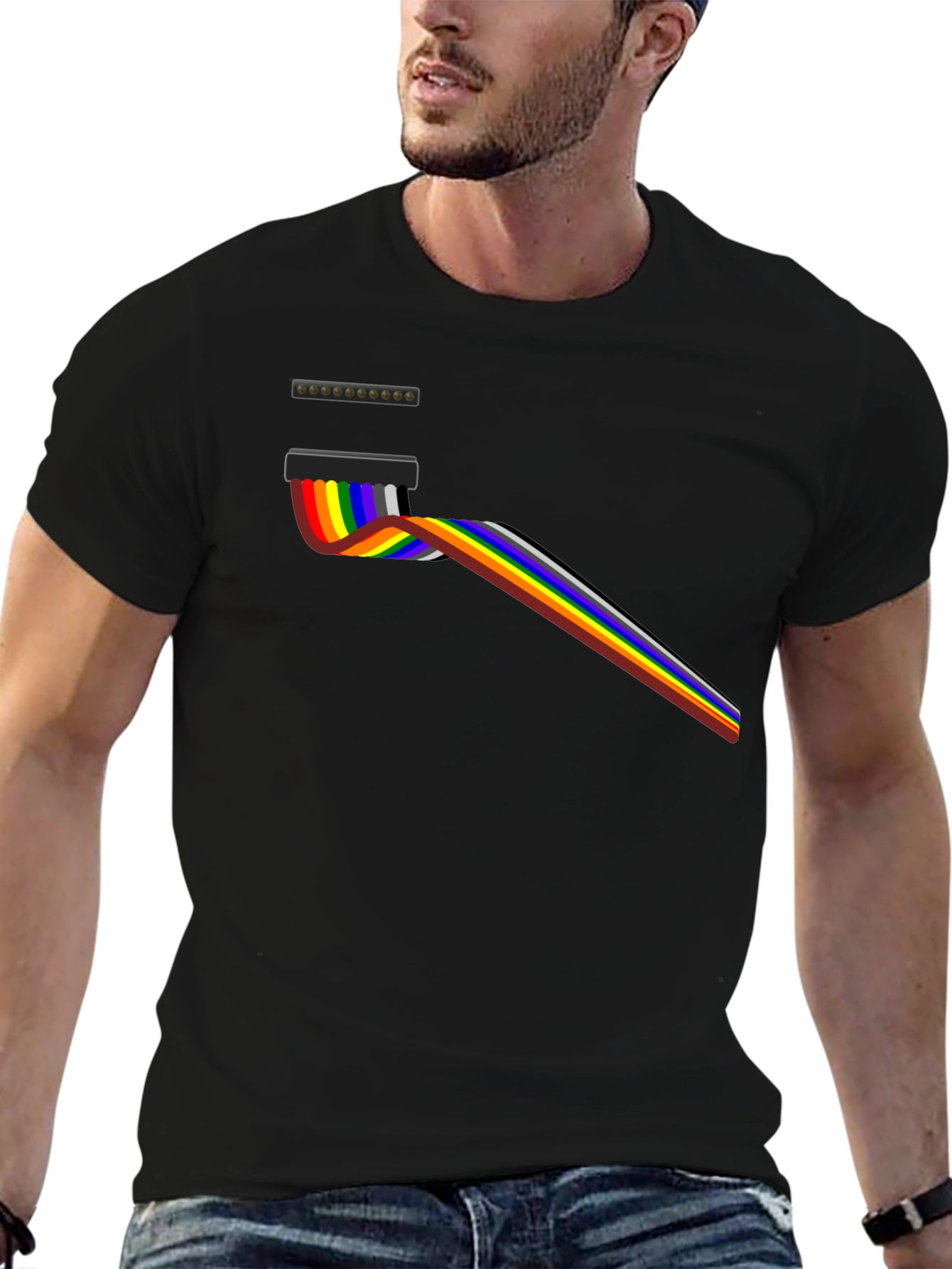 Rainbow Flow T-Shirt - Graphic Tee
