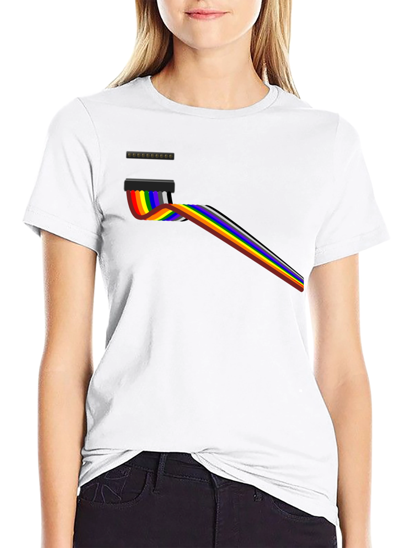 Rainbow Flow T-Shirt - Graphic Tee