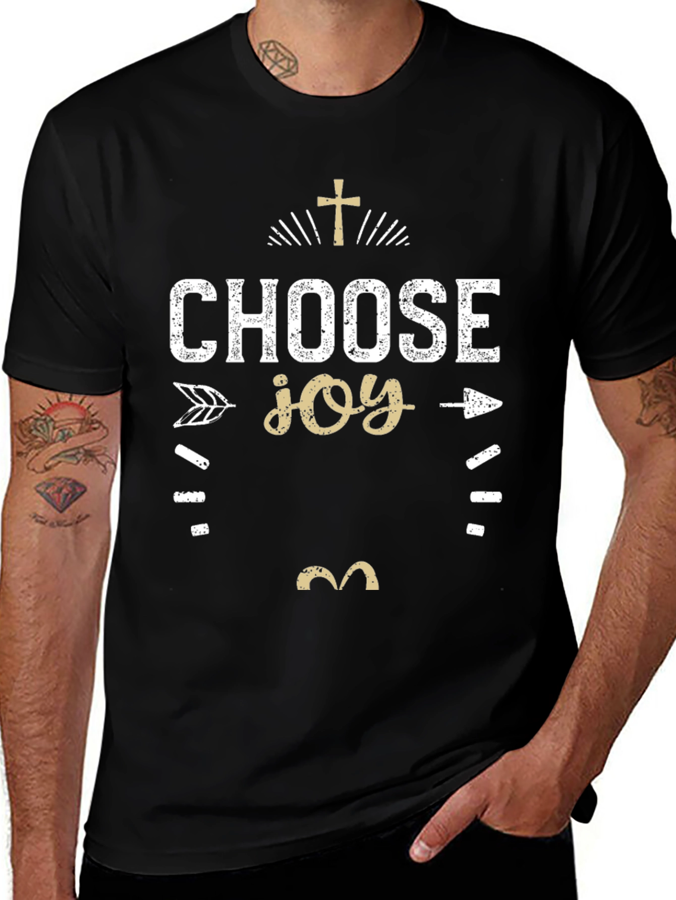 Choose Joy T-Shirt - Christian Graphic Tee