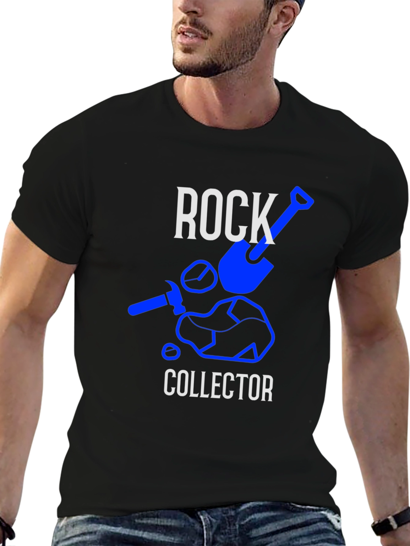 Rock Collector Graphic Tee - Hobbyist T-Shirt
