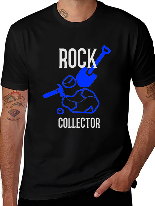 Rock Collector Graphic Tee - Hobbyist T-Shirt