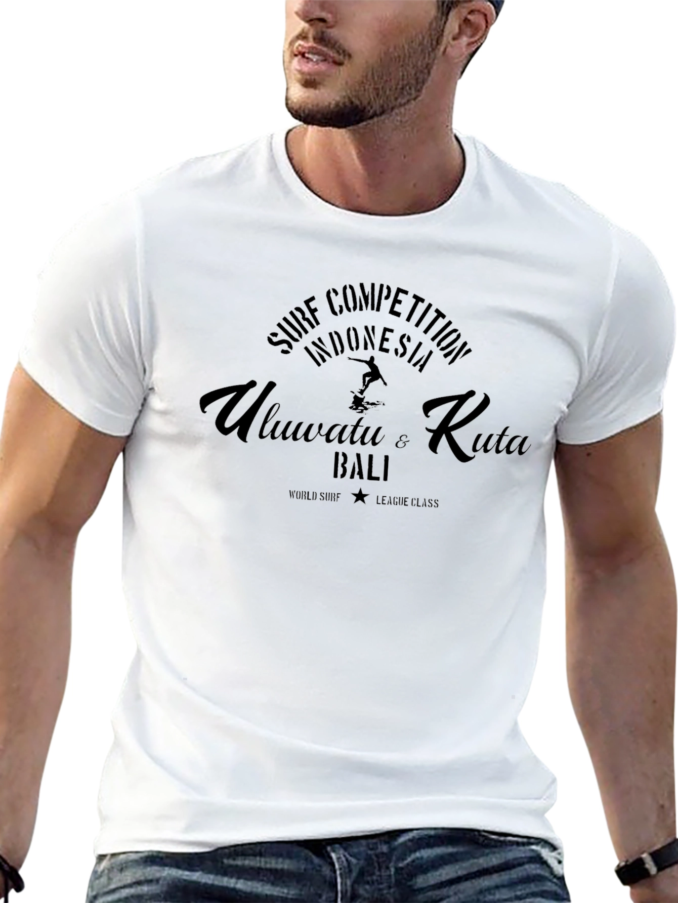 Surf Competition Indonesia Graphic Tee