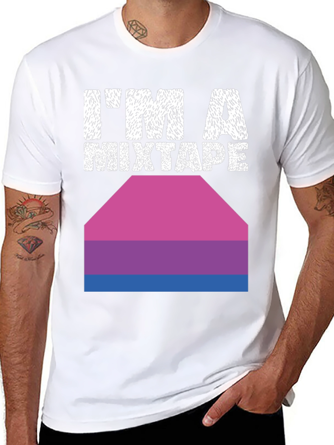 Im A Mixtape Bi Pride T-Shirt