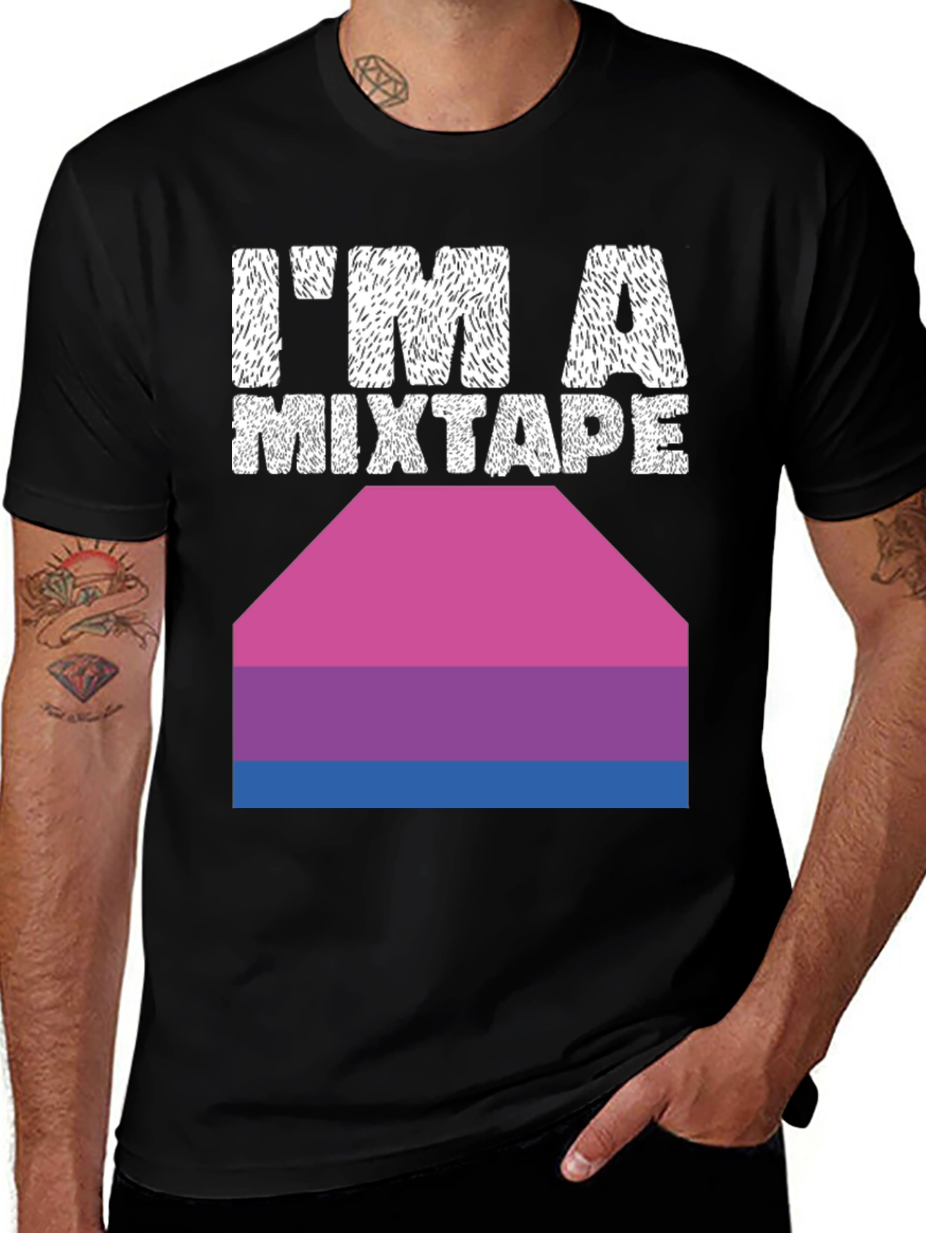 Im A Mixtape Bi Pride T-Shirt