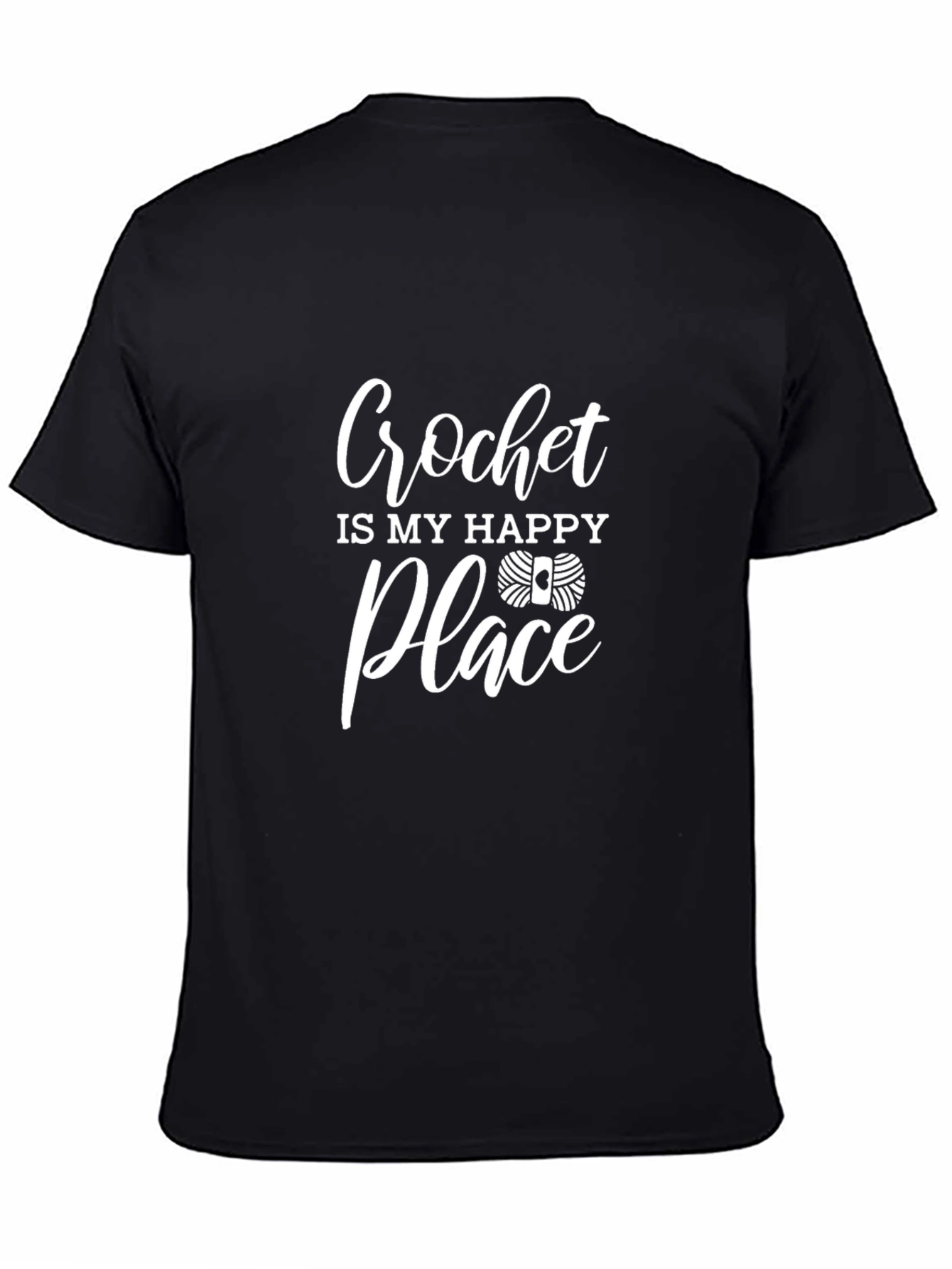 Crochet is My Happy Place Graphic Tee
